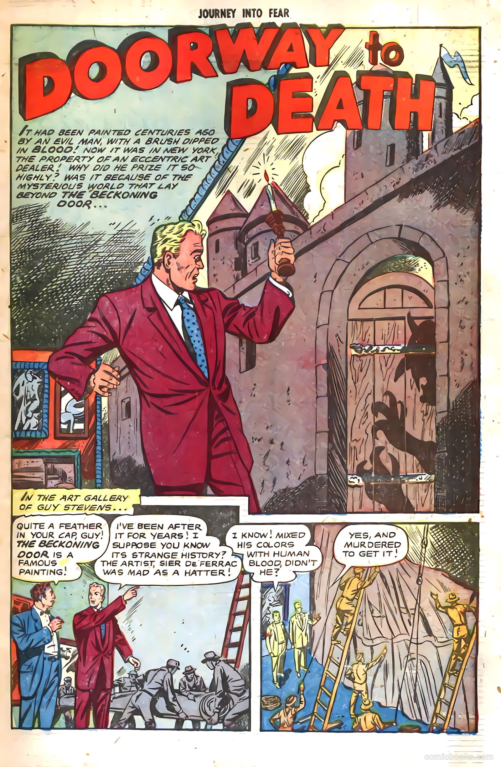 Journey into Fear #19 (1954) — page 2 of 33