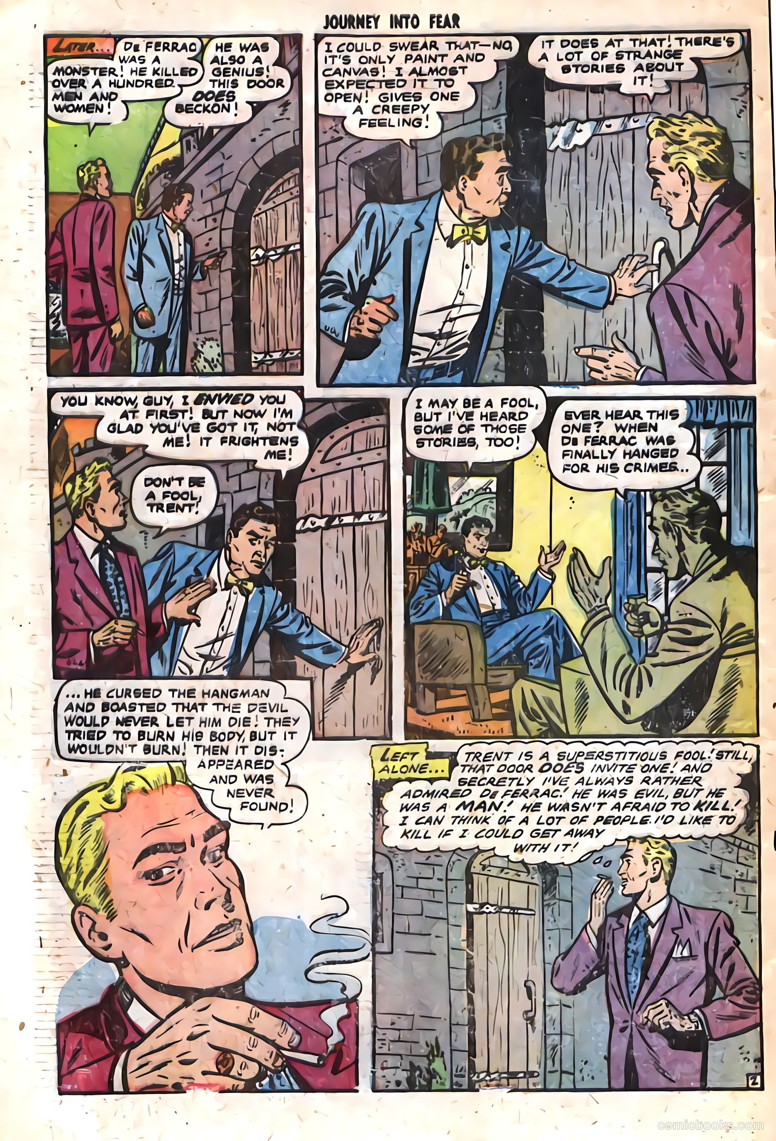 Journey into Fear #19 (1954) — page 3 of 33