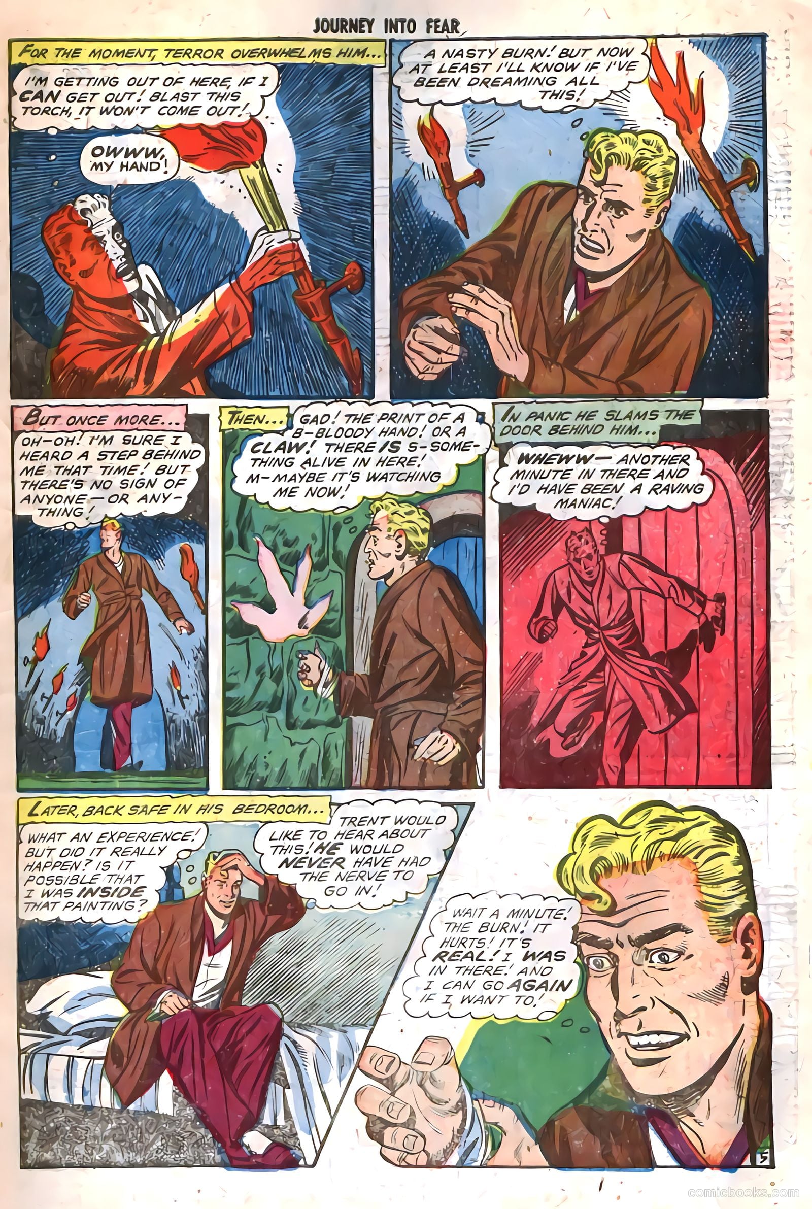 Journey into Fear #19 (1954) — page 6 of 33