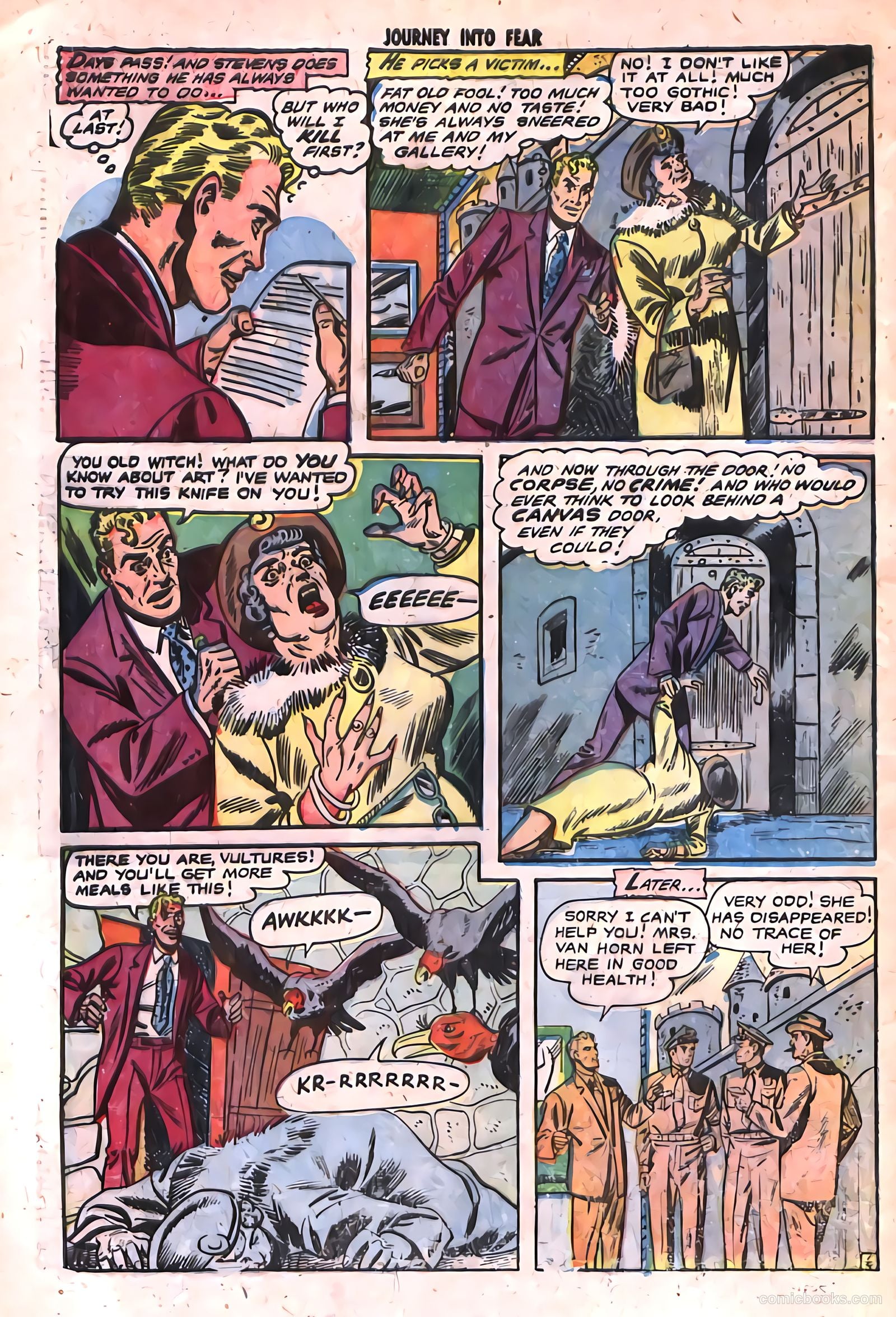 Journey into Fear #19 (1954) — page 7 of 33