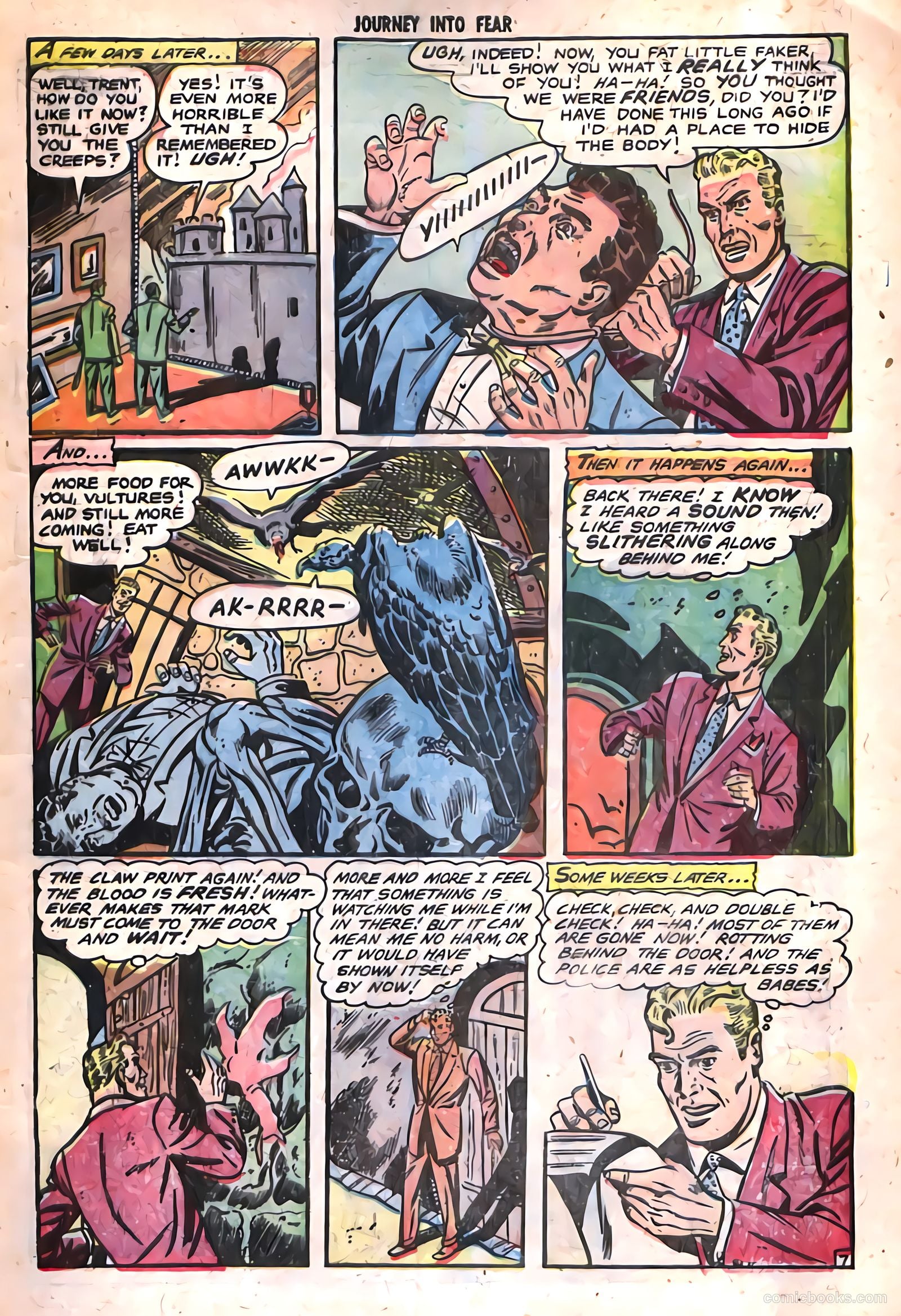Journey into Fear #19 (1954) — page 8 of 33