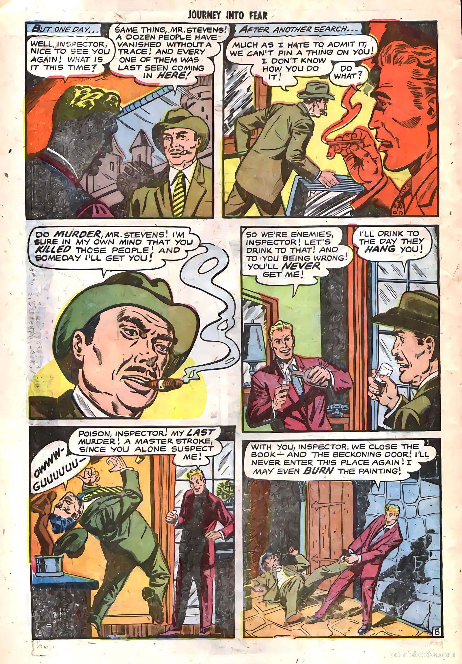Journey into Fear #19 (1954) — page 9 of 33