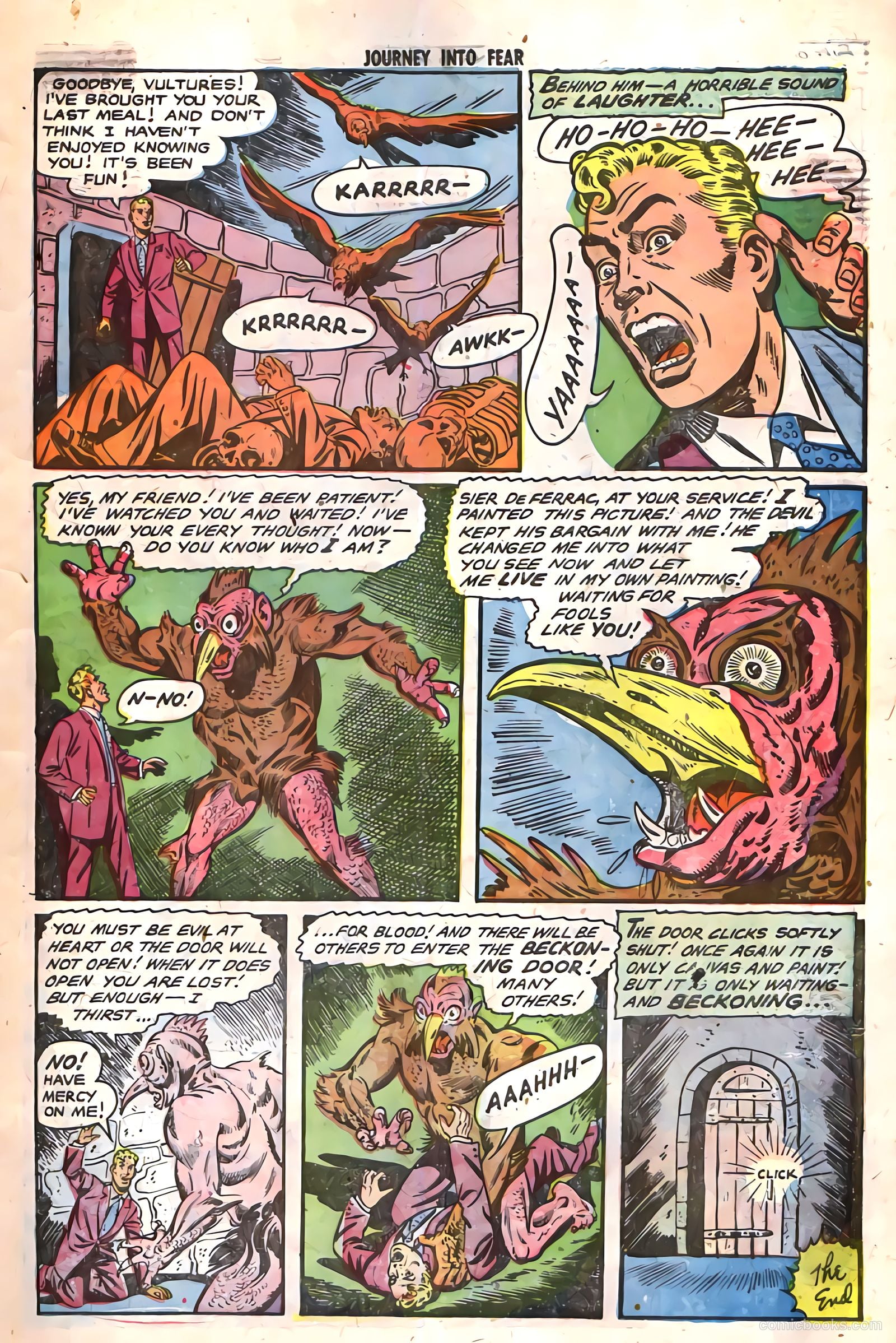 Journey into Fear #19 (1954) — page 10 of 33