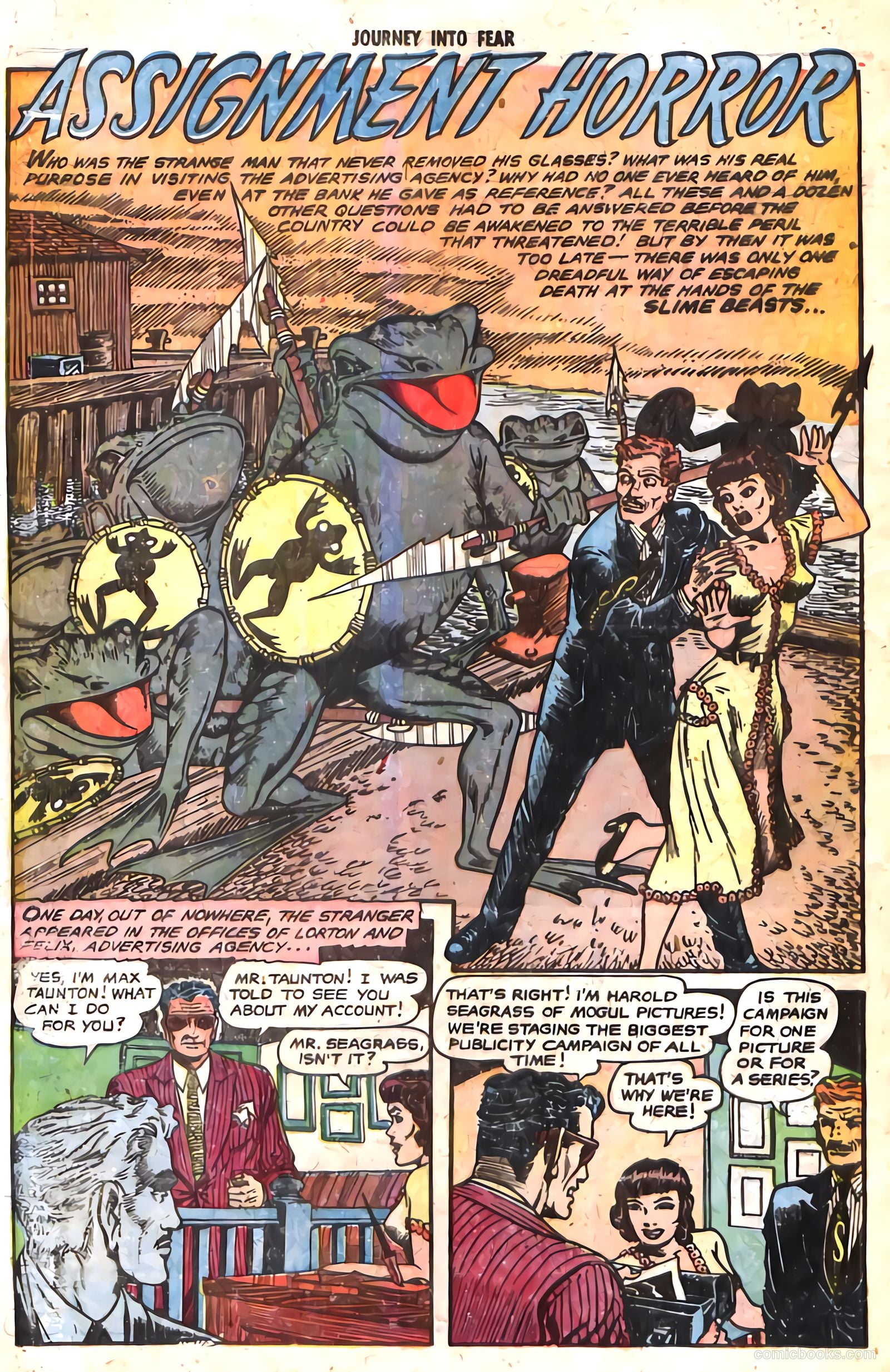 Journey into Fear #19 (1954) — page 11 of 33