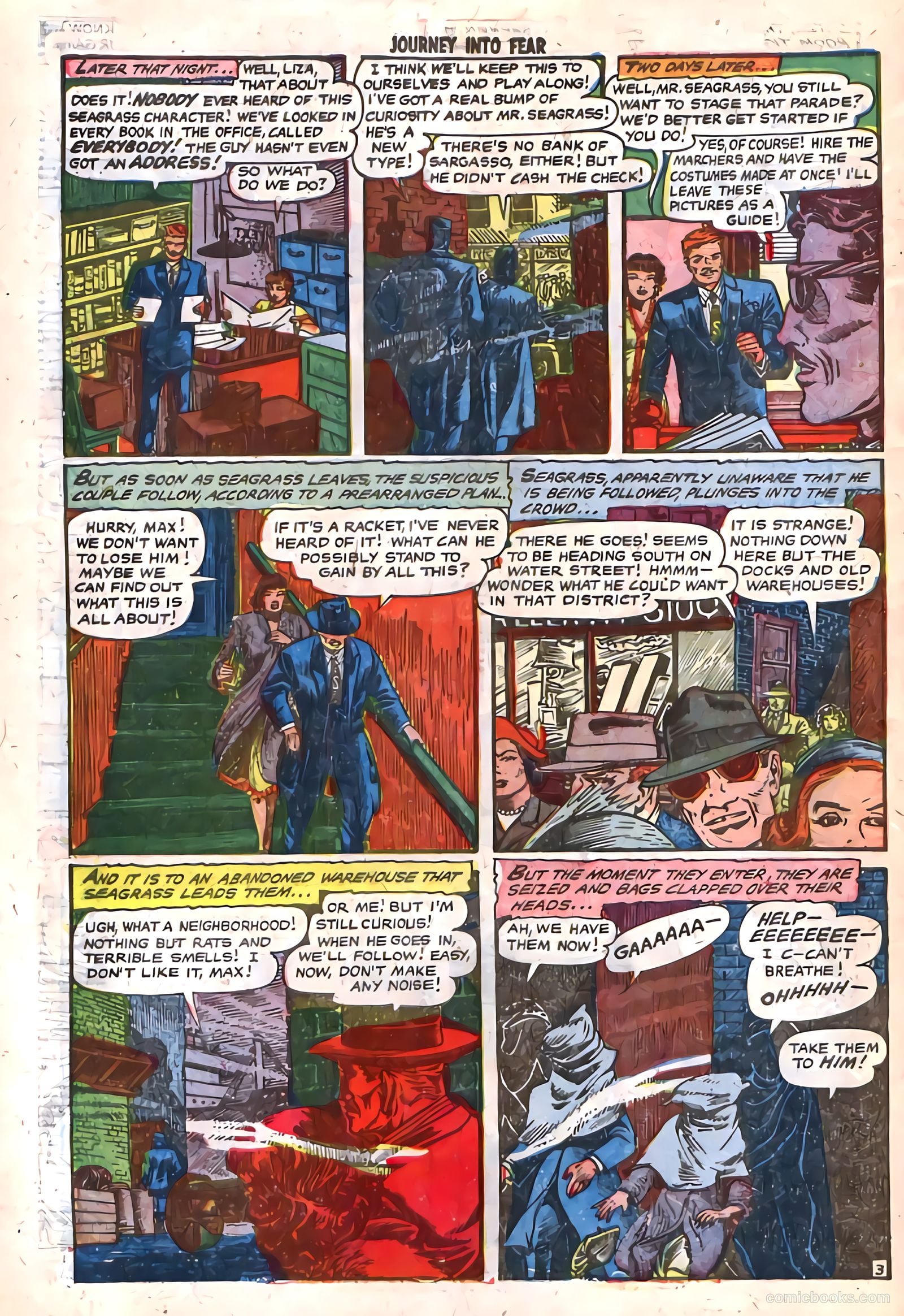 Journey into Fear #19 (1954) — page 13 of 33