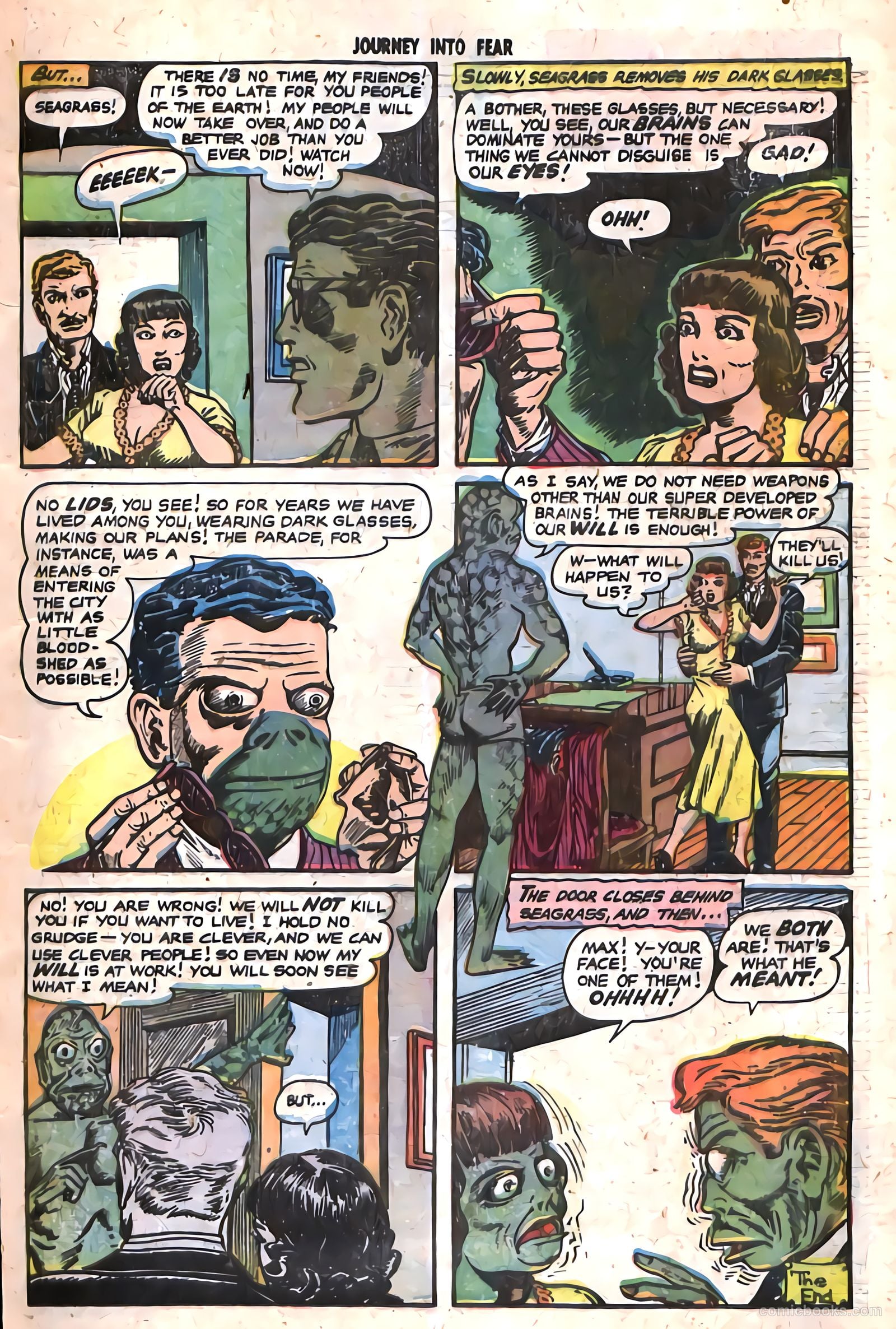 Journey into Fear #19 (1954) — page 16 of 33