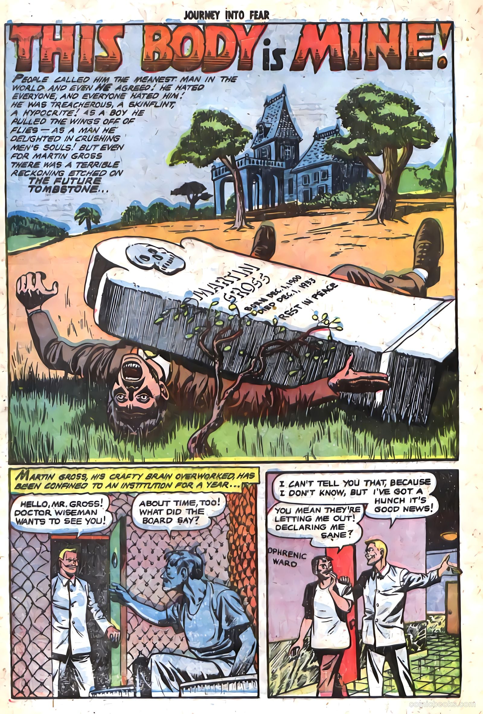 Journey into Fear #19 (1954) — page 19 of 33