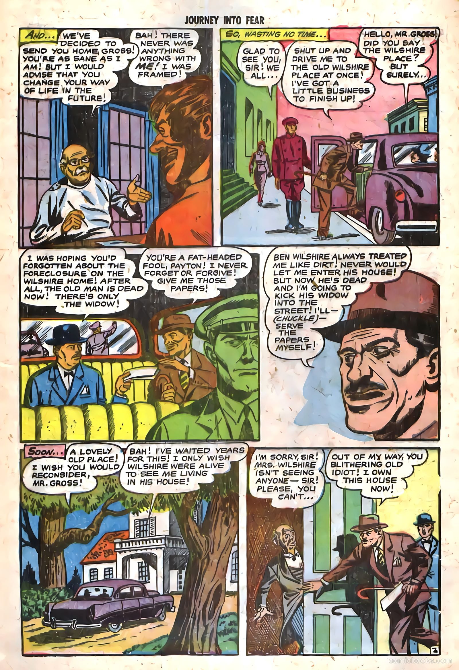Journey into Fear #19 (1954) — page 20 of 33