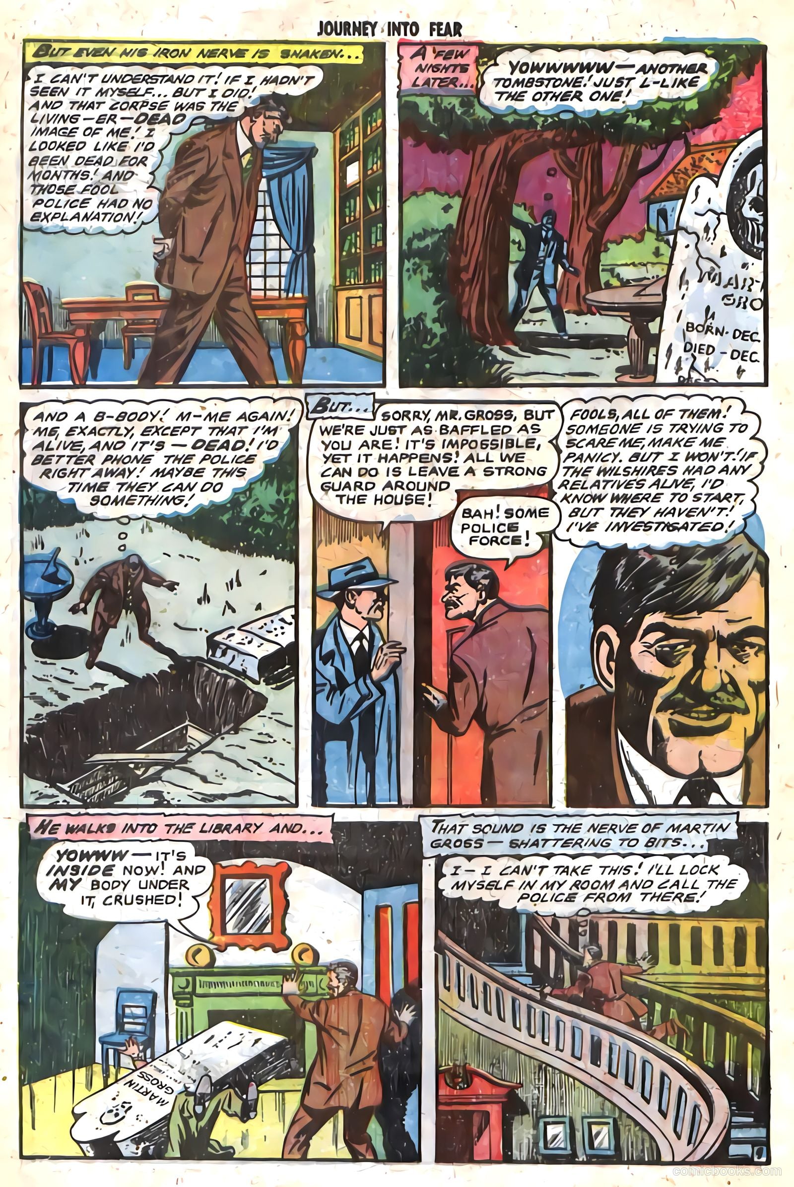 Journey into Fear #19 (1954) — page 23 of 33