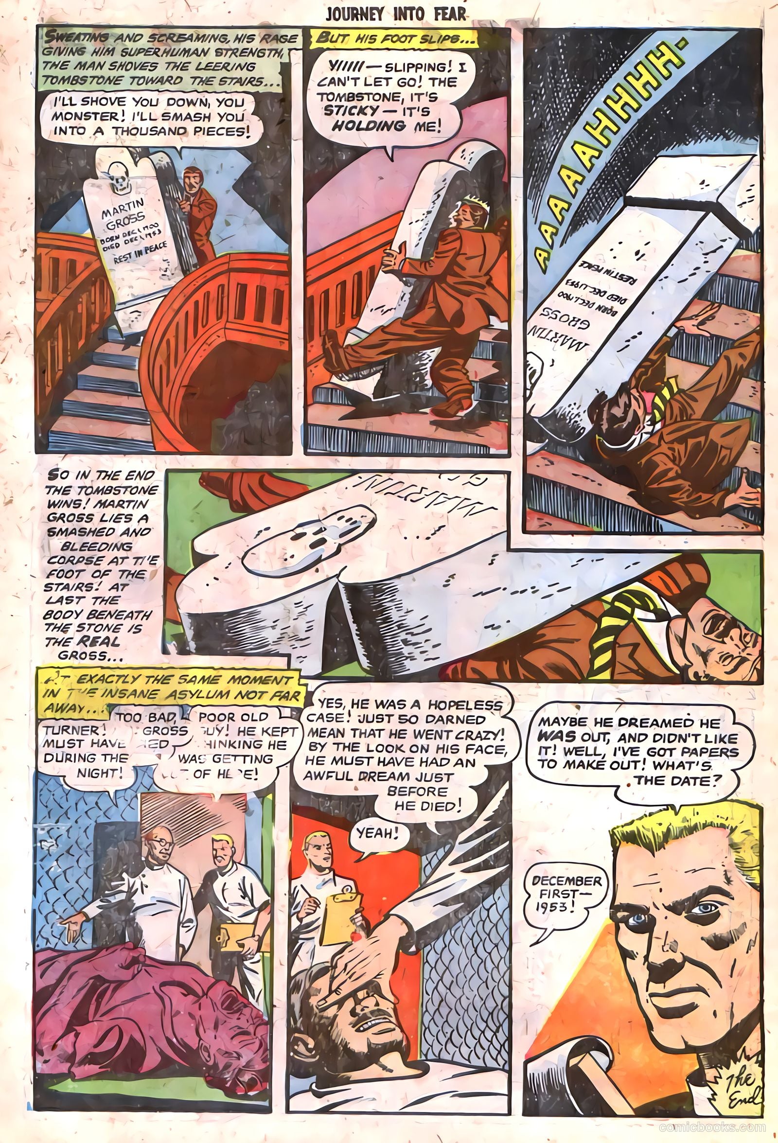 Journey into Fear #19 (1954) — page 25 of 33