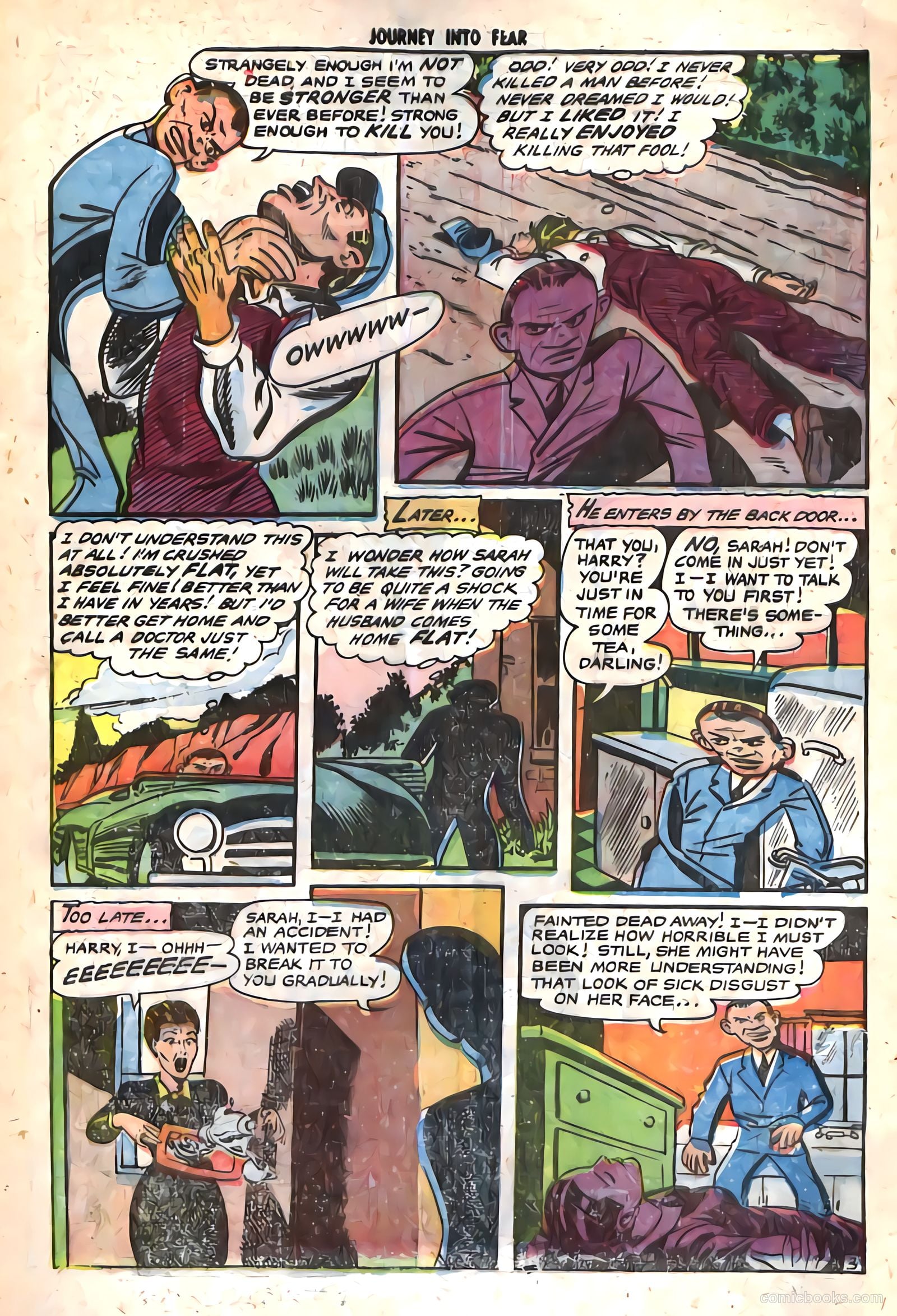 Journey into Fear #19 (1954) — page 28 of 33