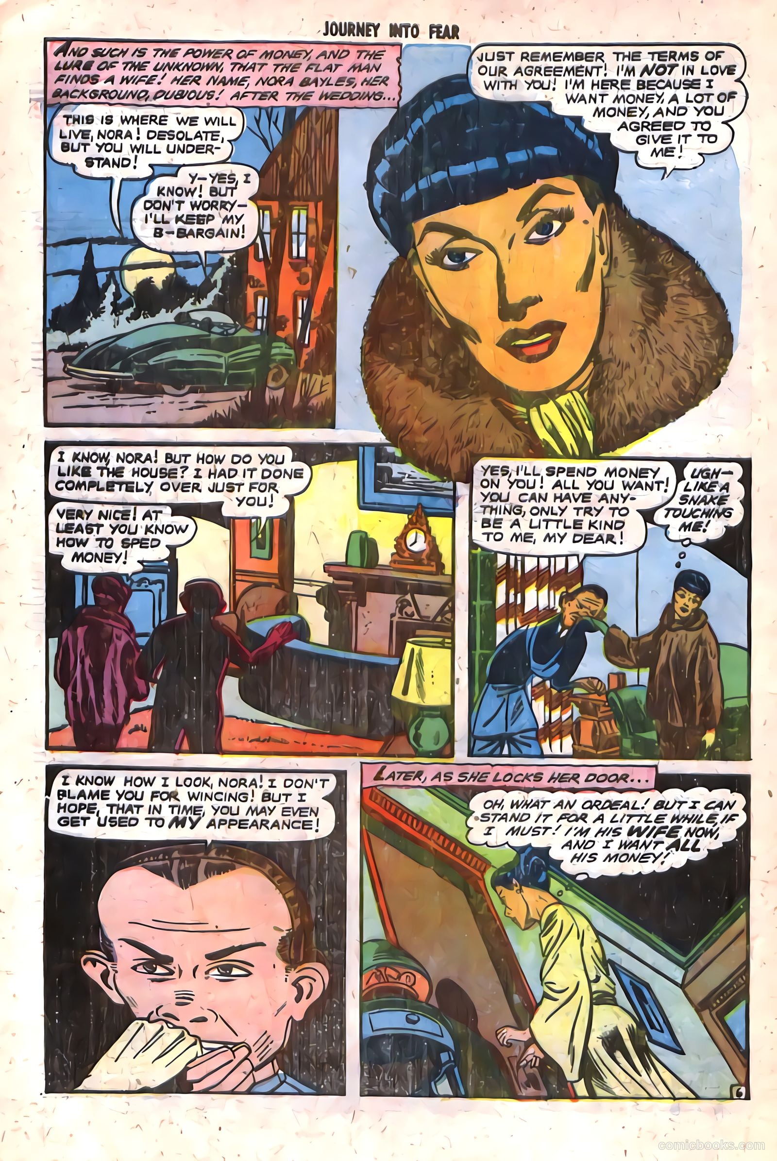 Journey into Fear #19 (1954) — page 31 of 33