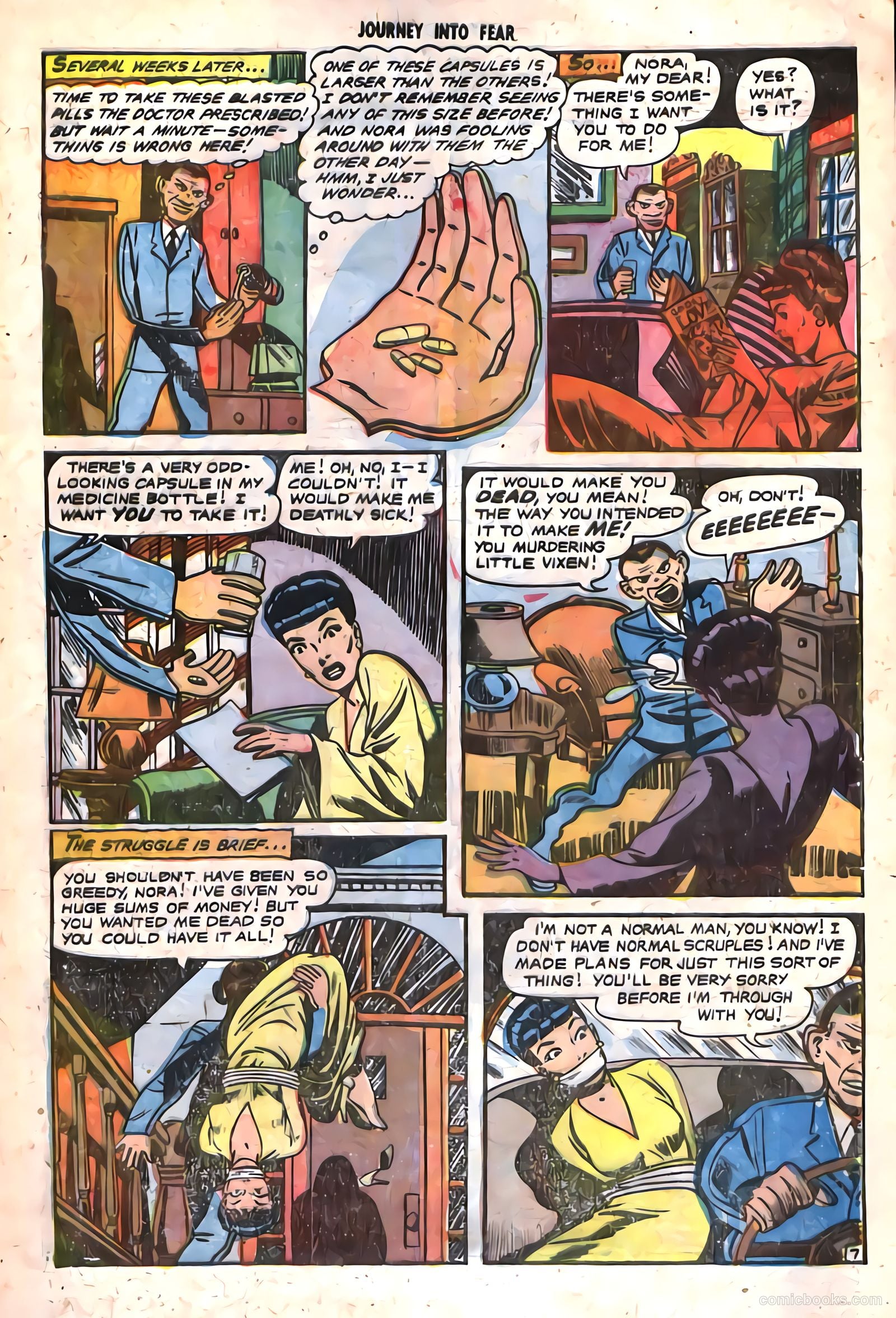 Journey into Fear #19 (1954) — page 32 of 33