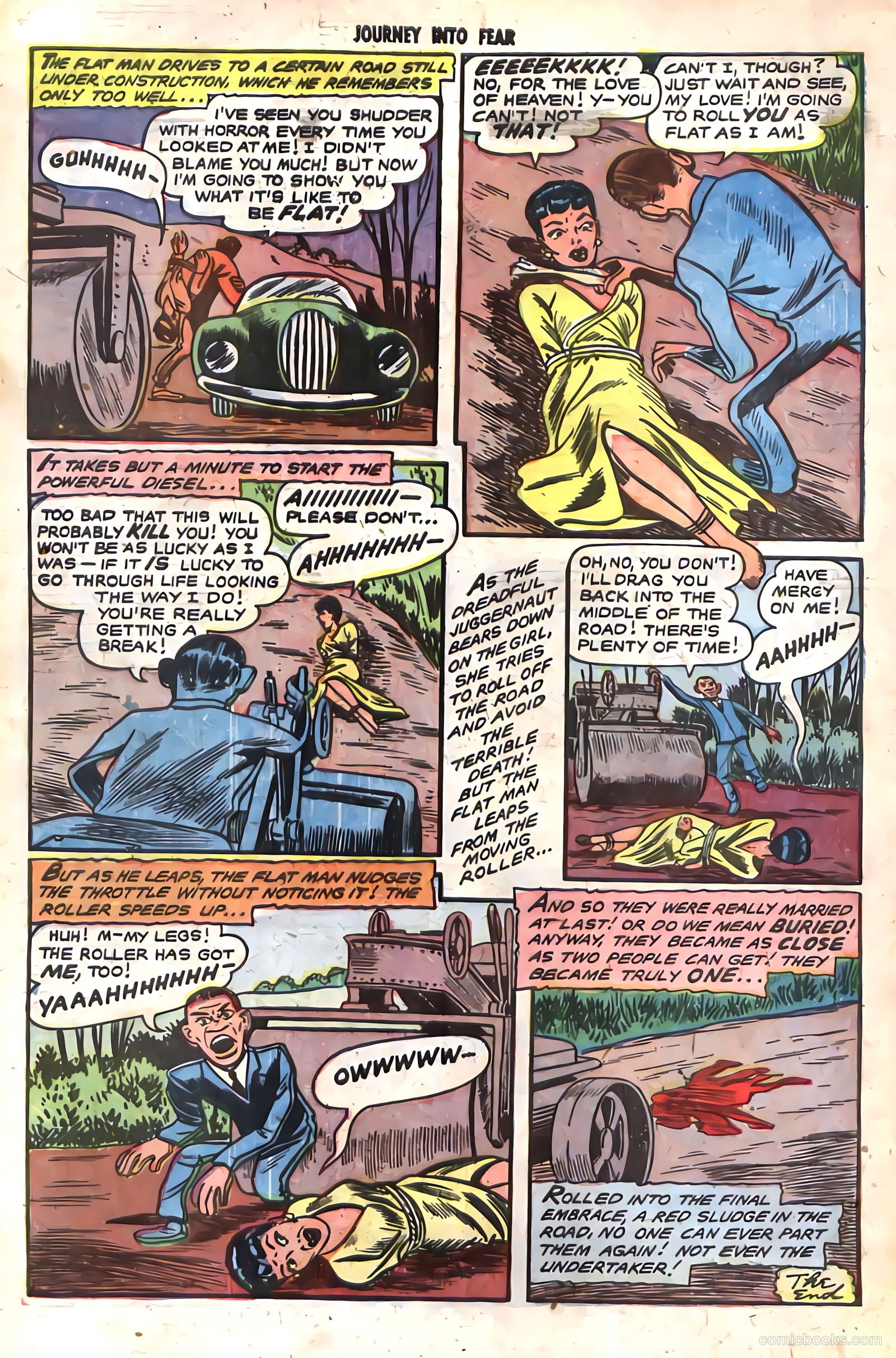 Journey into Fear #19 (1954) — page 33 of 33