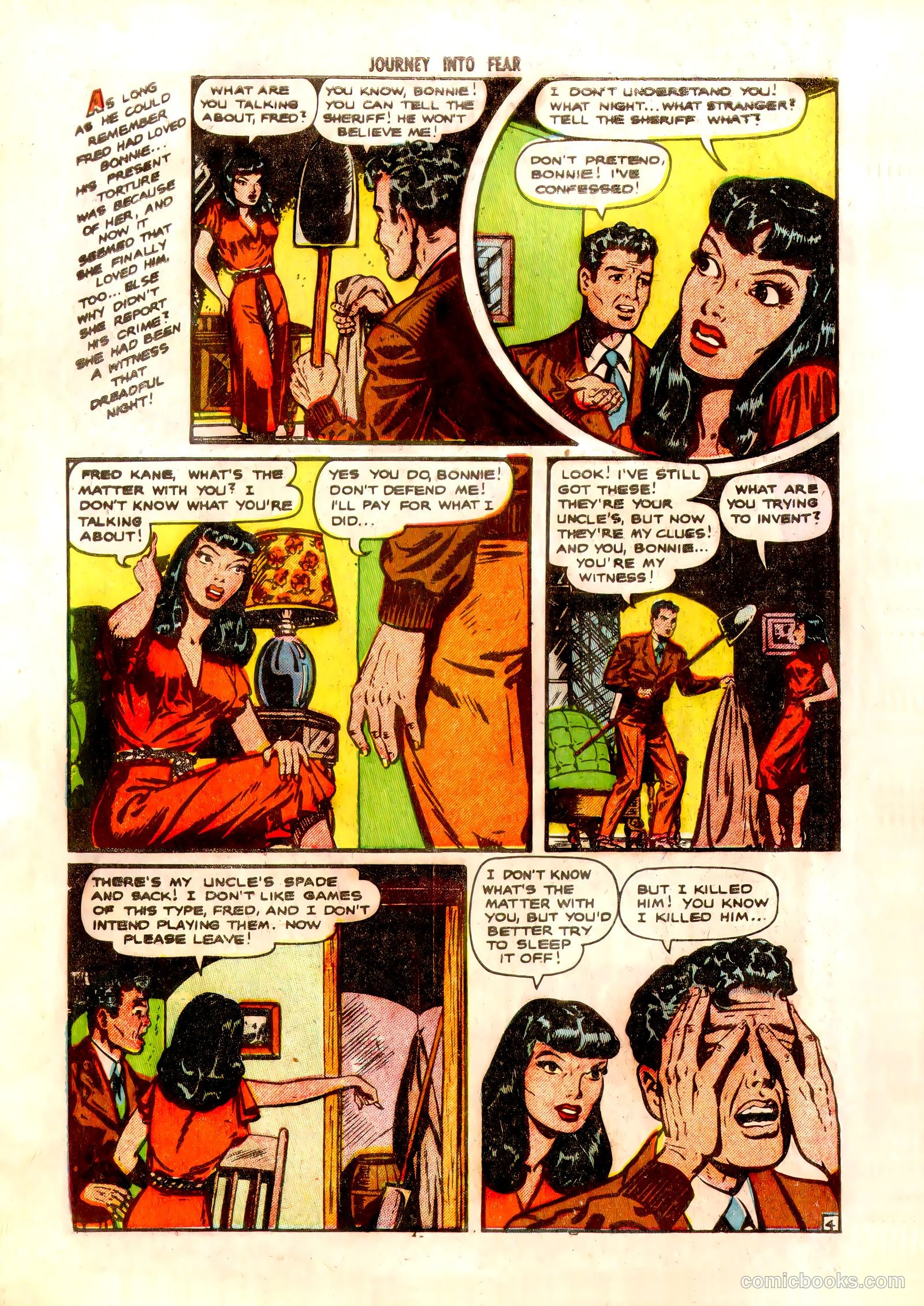 Journey into Fear #2 (1951) — page 6 of 47