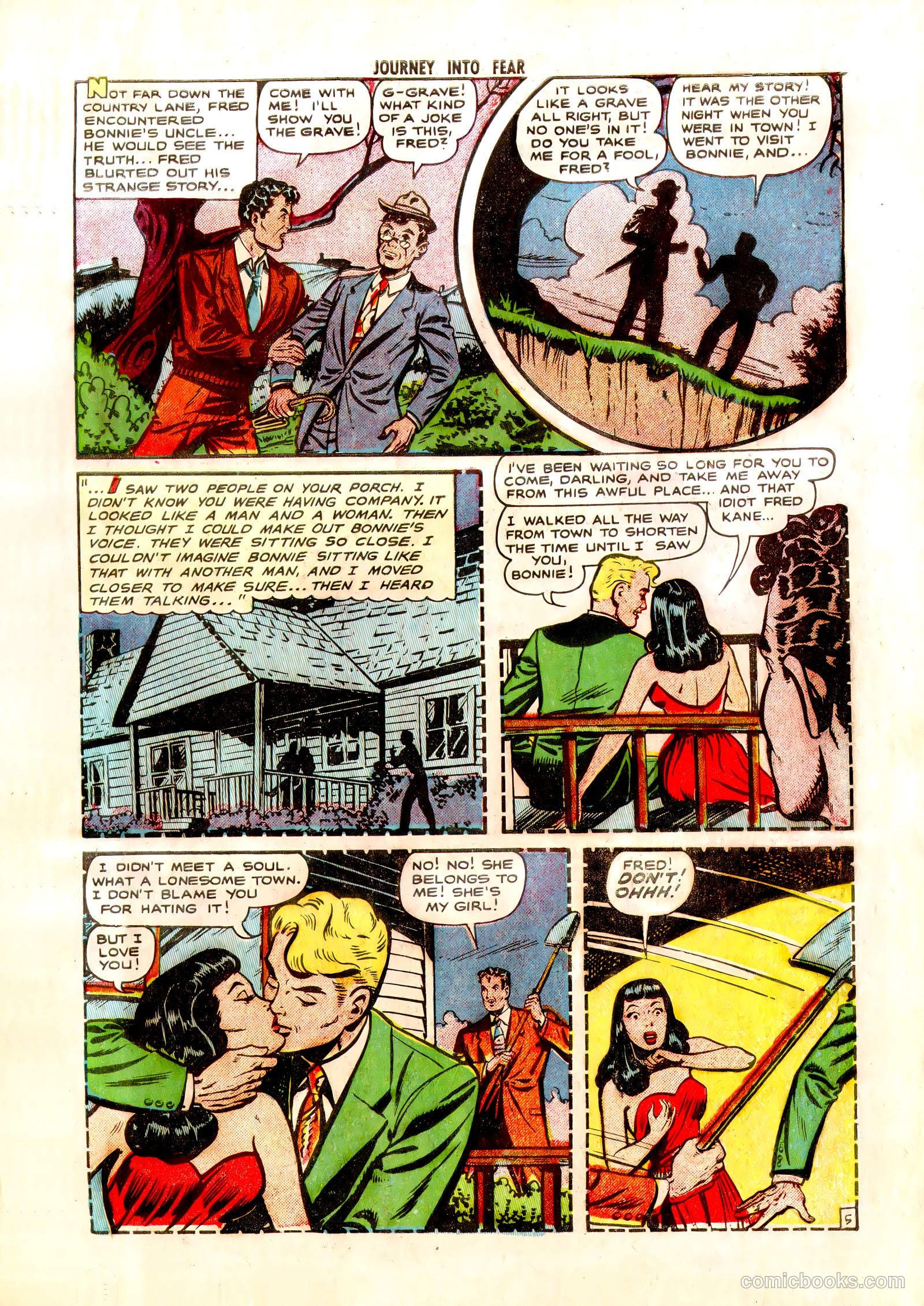 Journey into Fear #2 (1951) — page 7 of 47