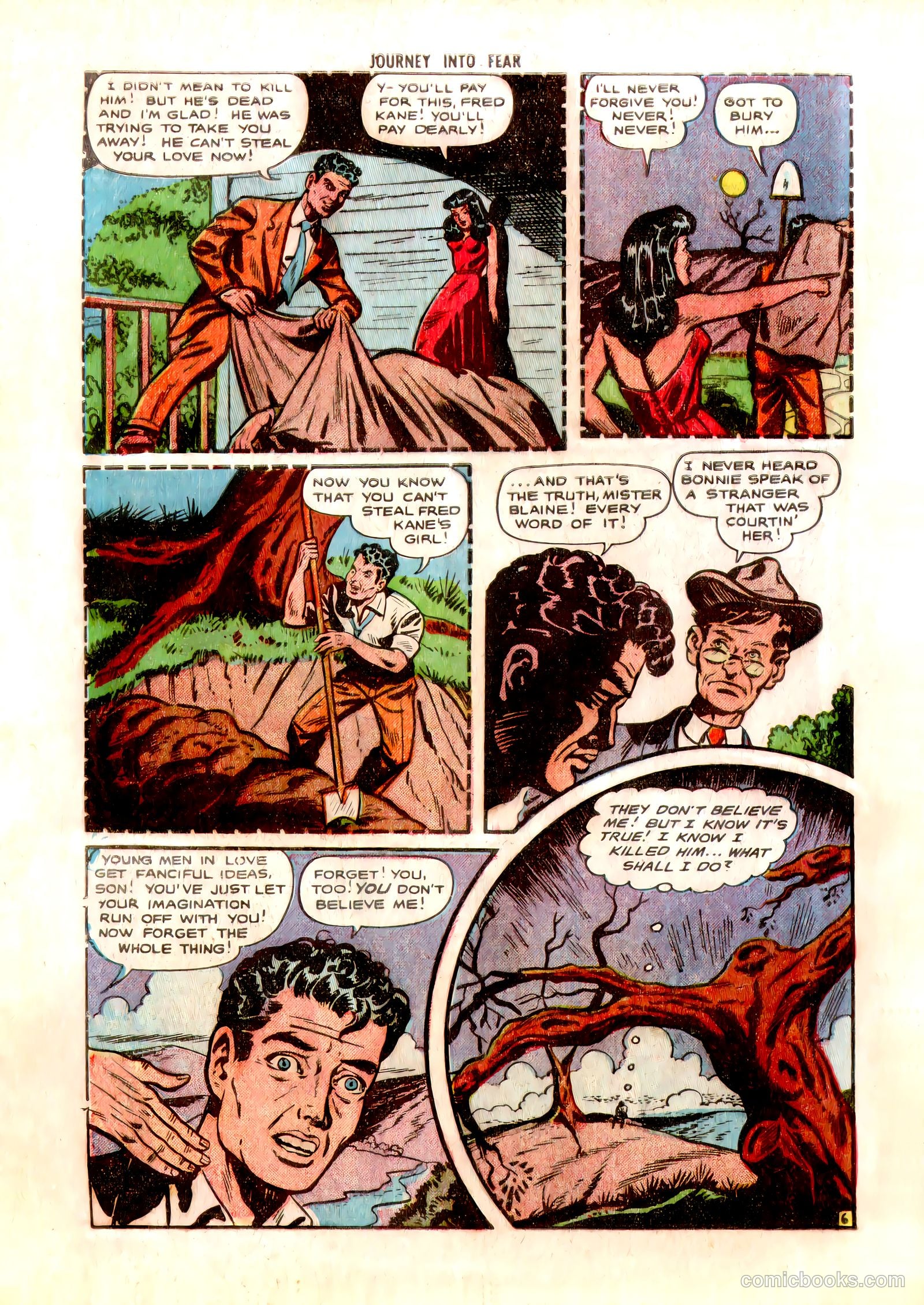 Journey into Fear #2 (1951) — page 8 of 47