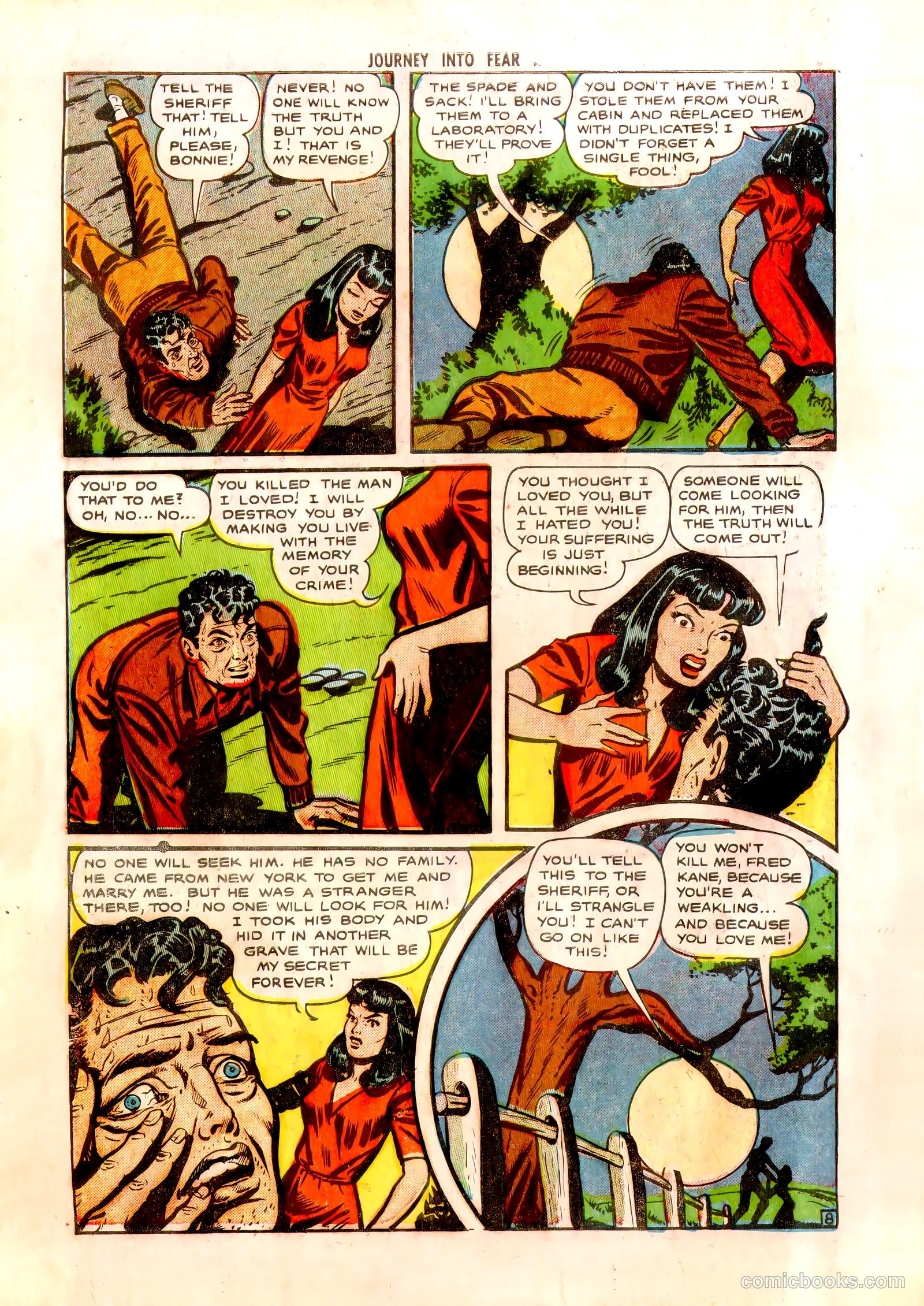 Journey into Fear #2 (1951) — page 10 of 47