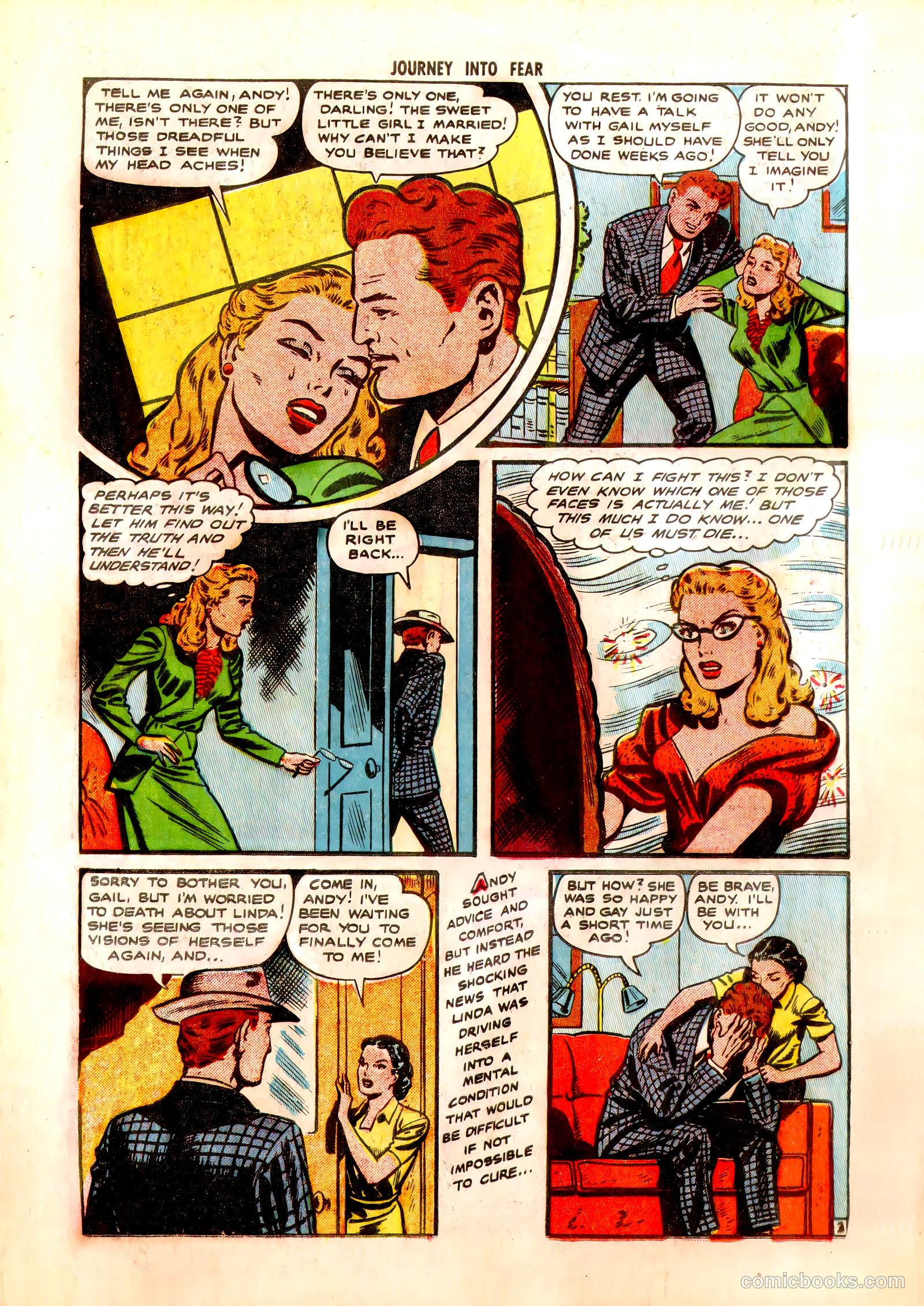 Journey into Fear #2 (1951) — page 14 of 47
