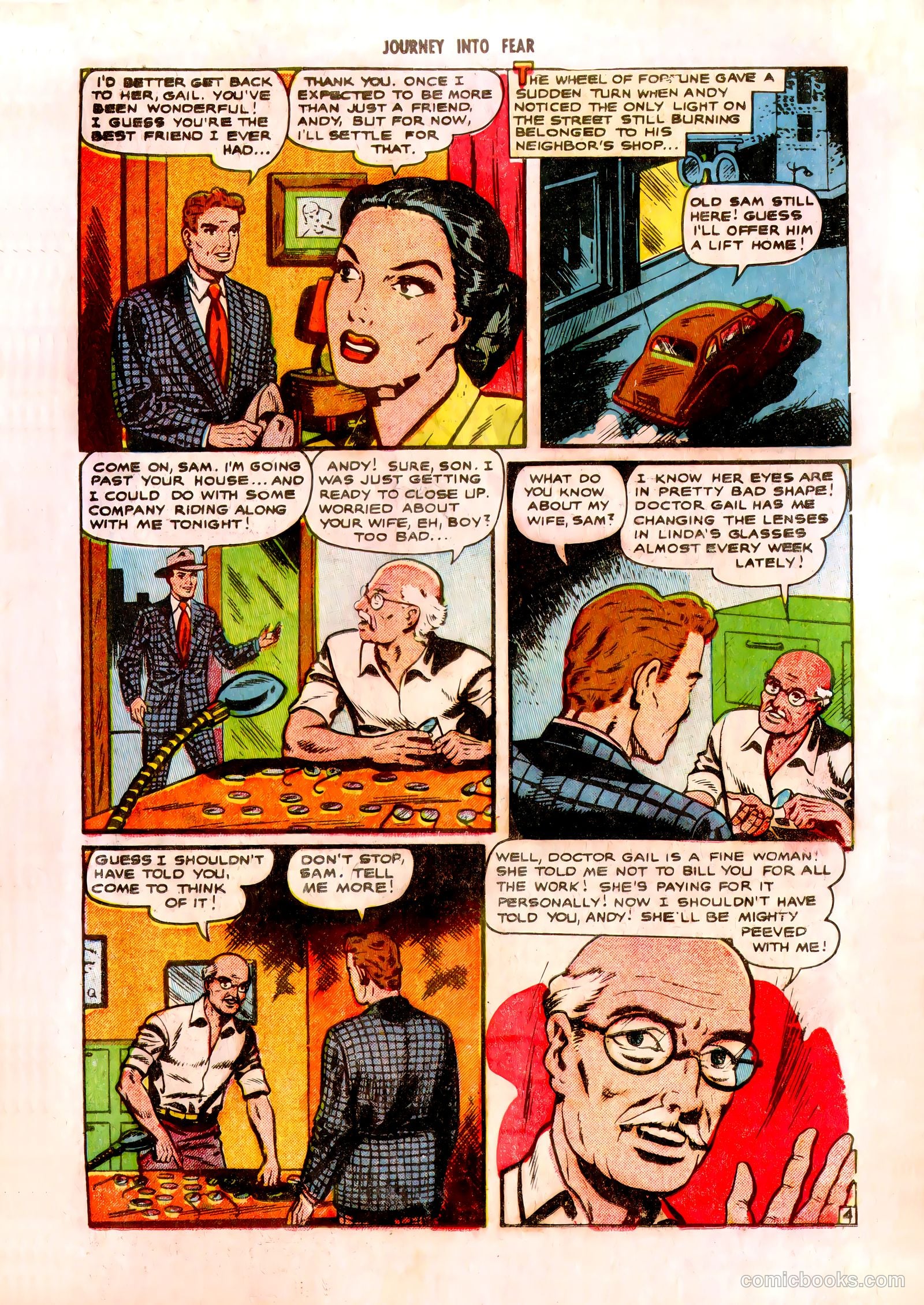 Journey into Fear #2 (1951) — page 15 of 47