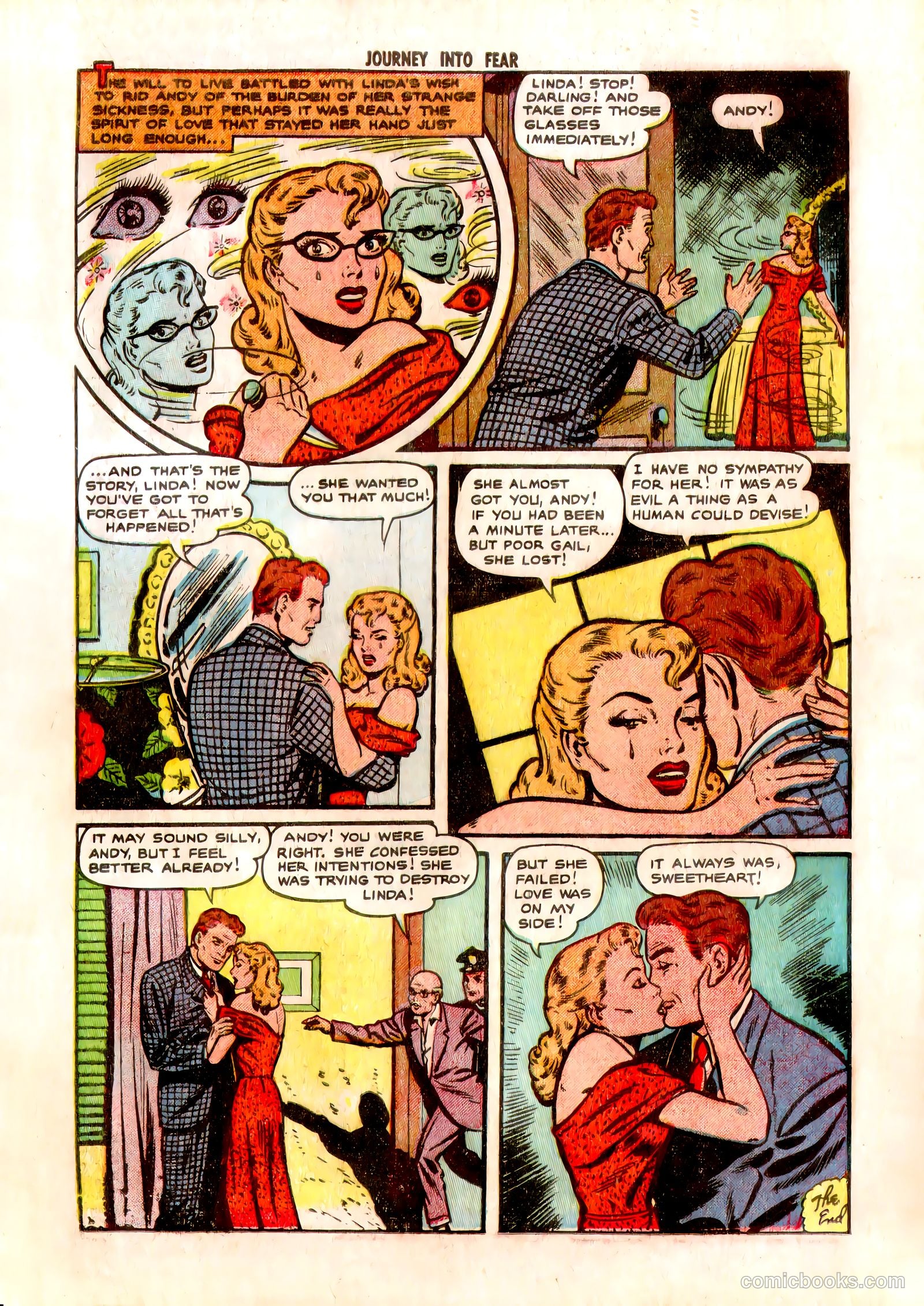 Journey into Fear #2 (1951) — page 17 of 47