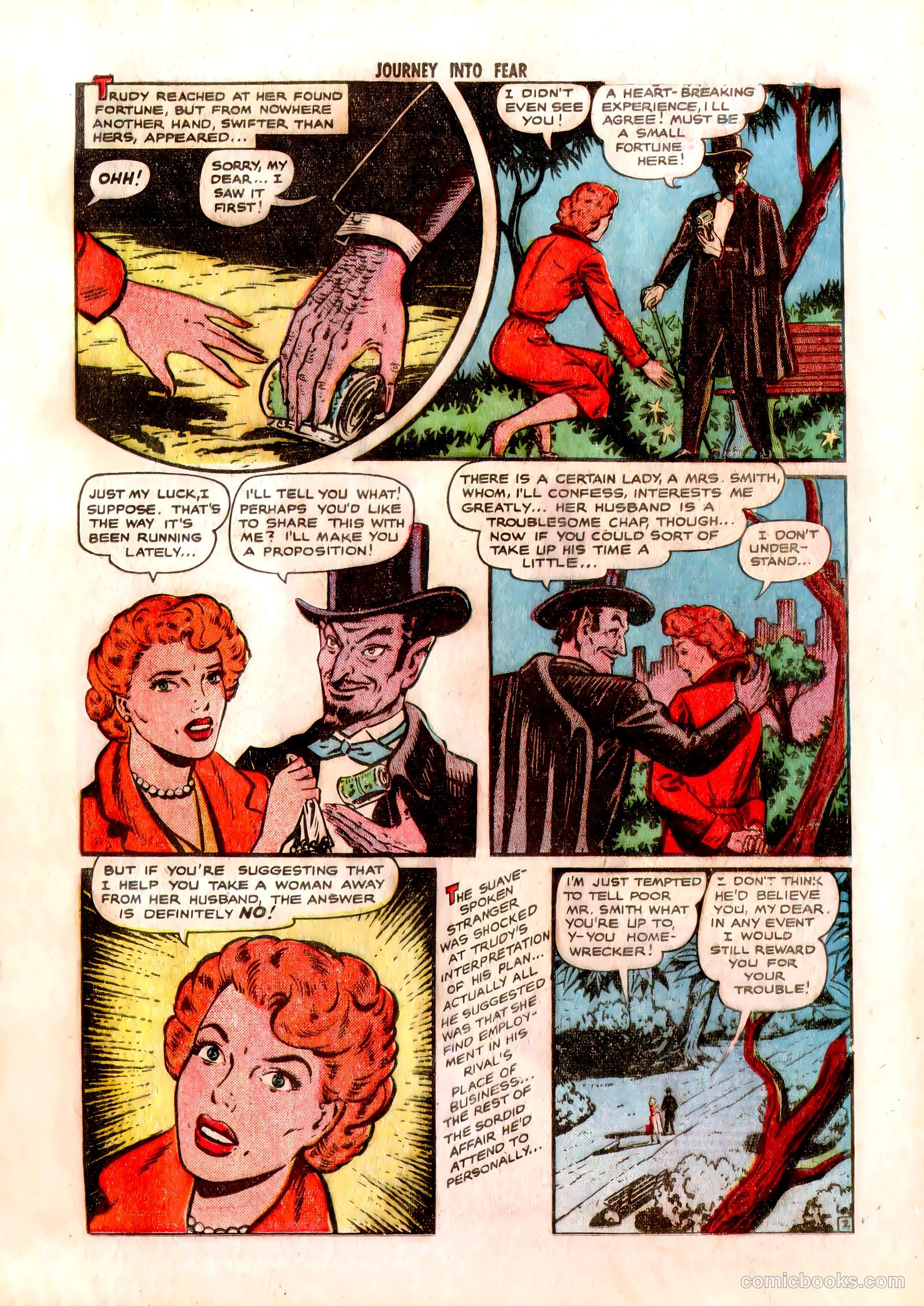 Journey into Fear #2 (1951) — page 21 of 47