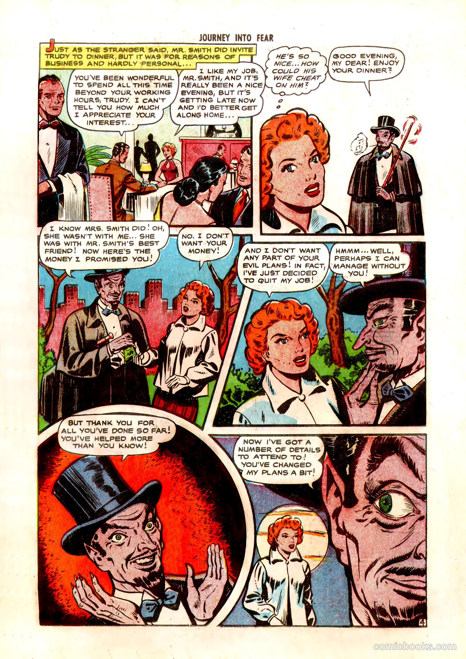 Journey into Fear #2 (1951) — page 23 of 47