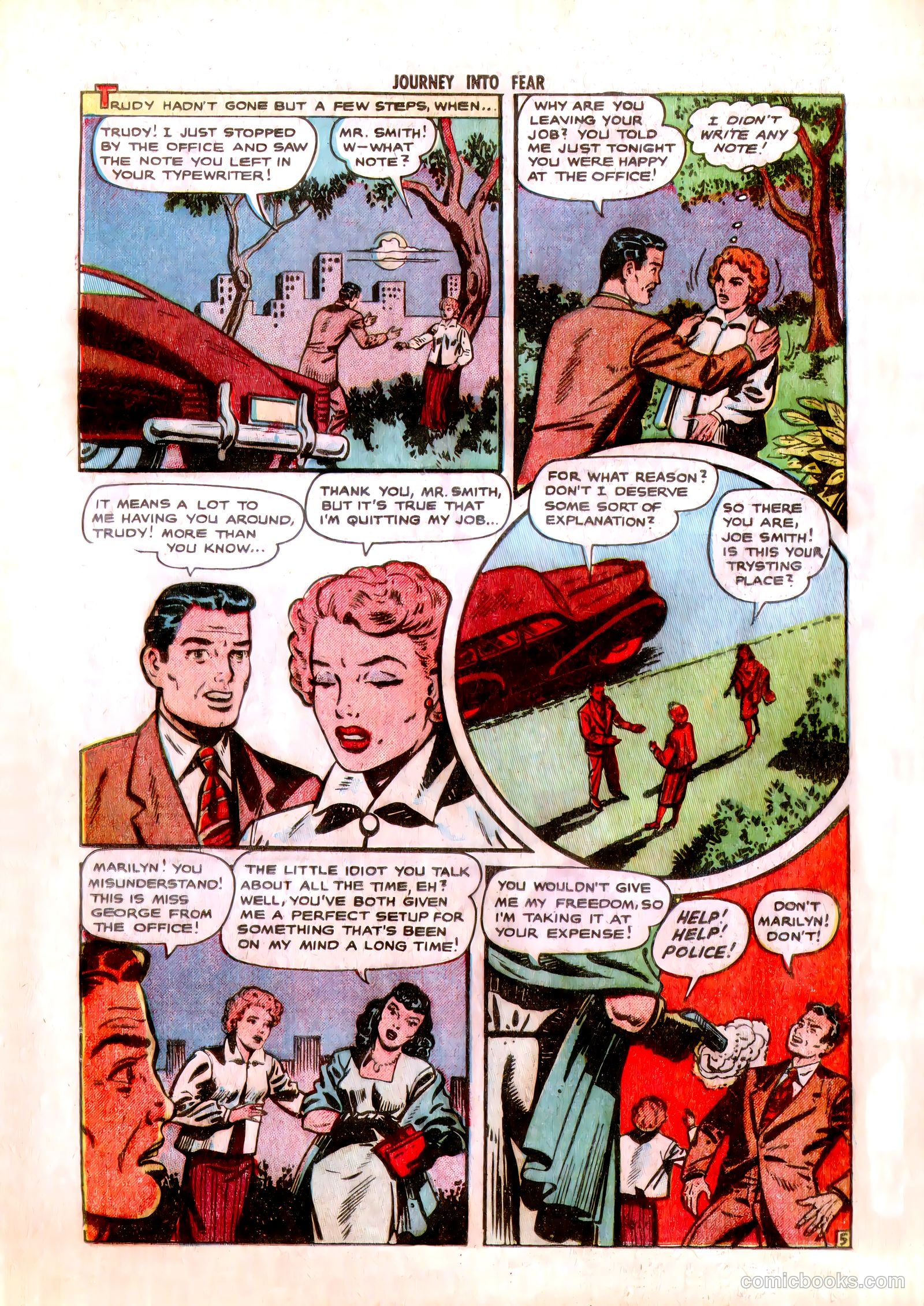 Journey into Fear #2 (1951) — page 24 of 47