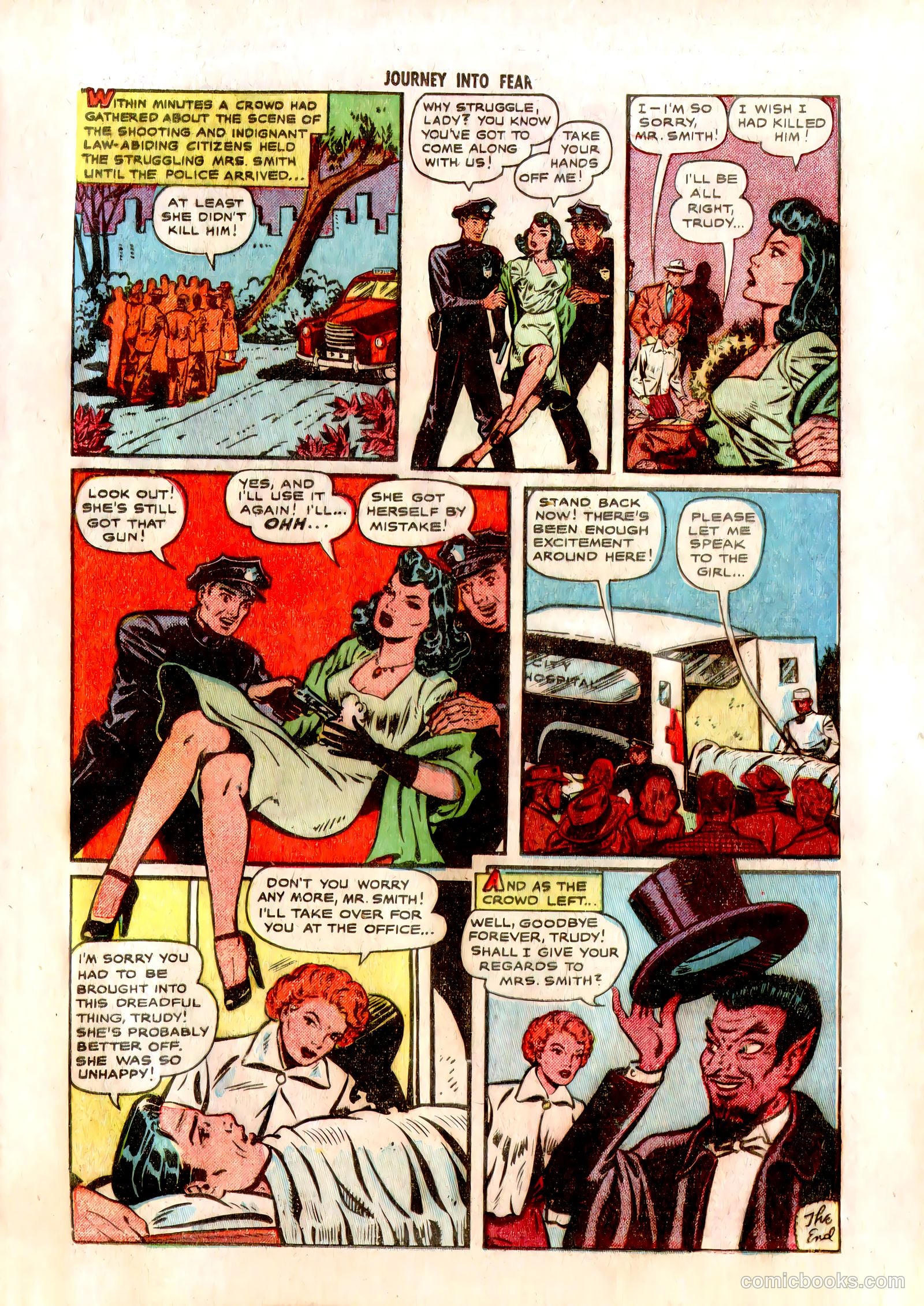 Journey into Fear #2 (1951) — page 25 of 47