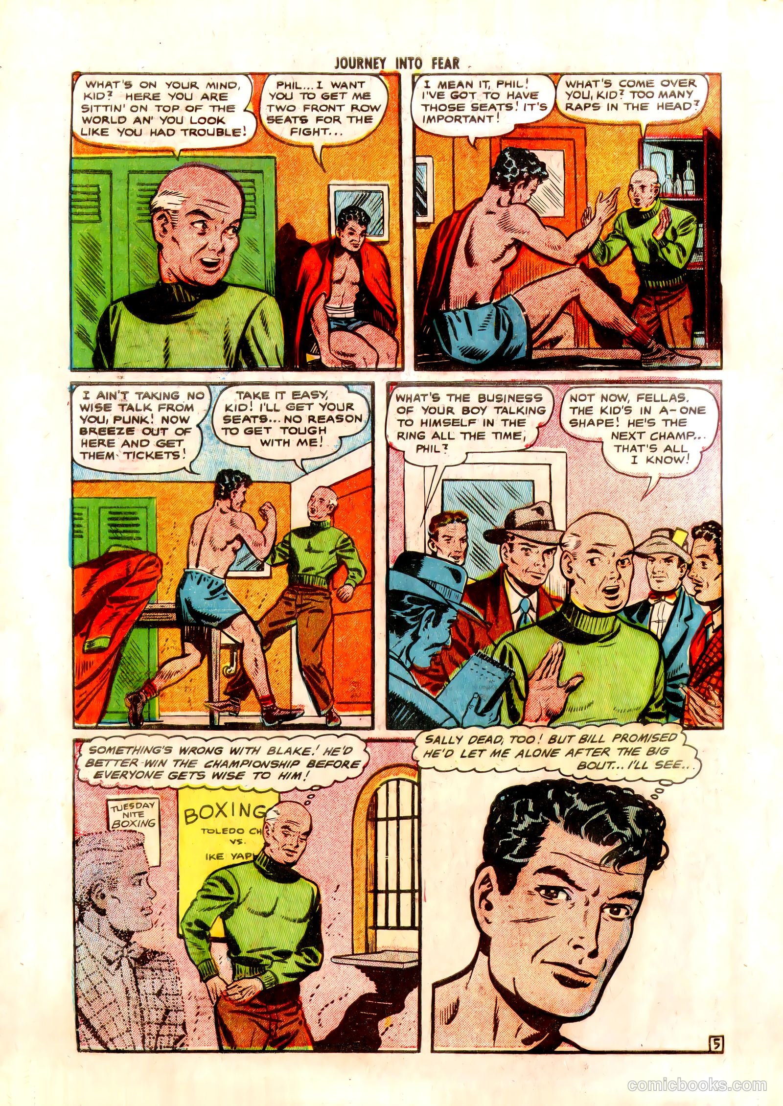 Journey into Fear #2 (1951) — page 30 of 47