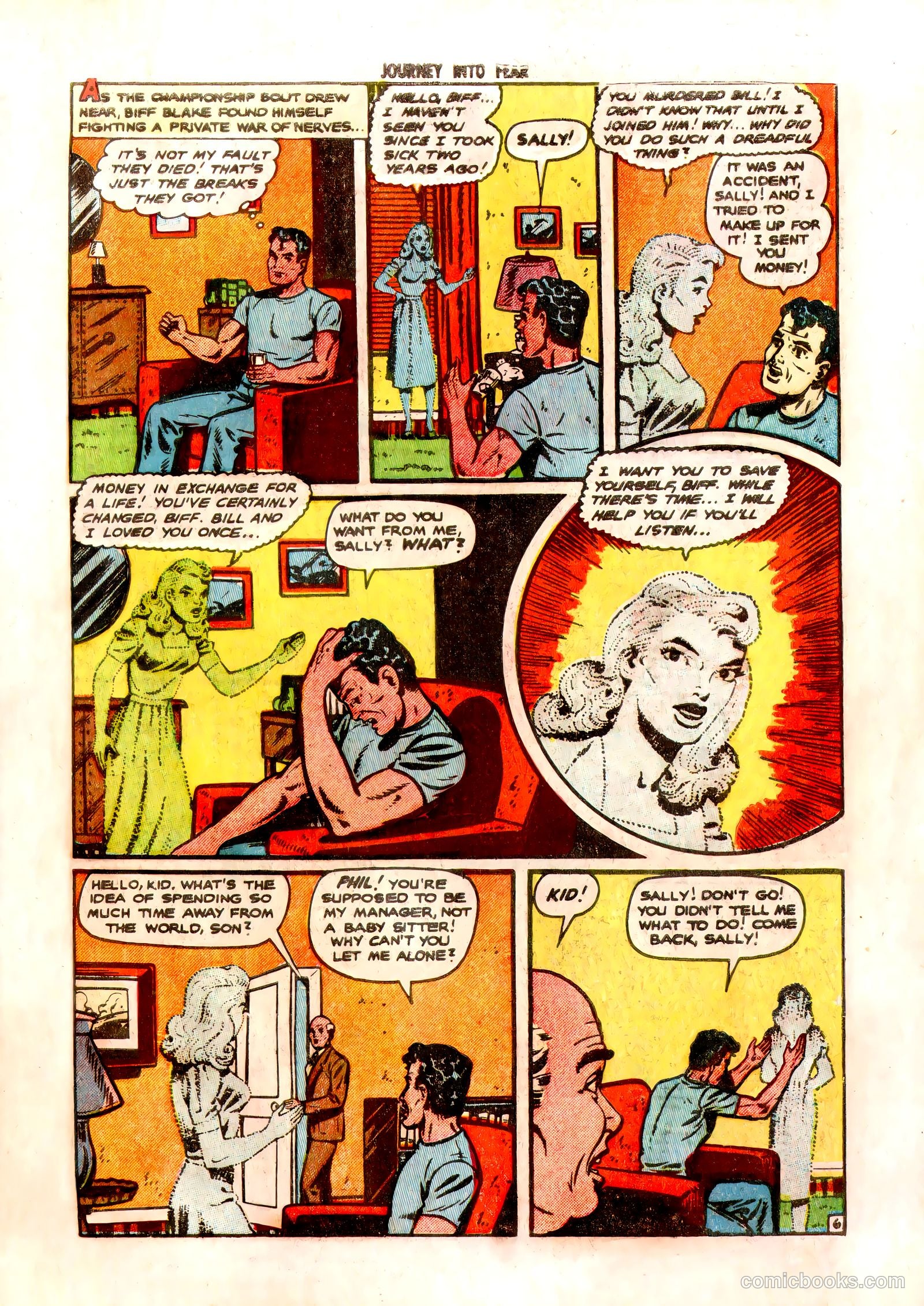 Journey into Fear #2 (1951) — page 31 of 47