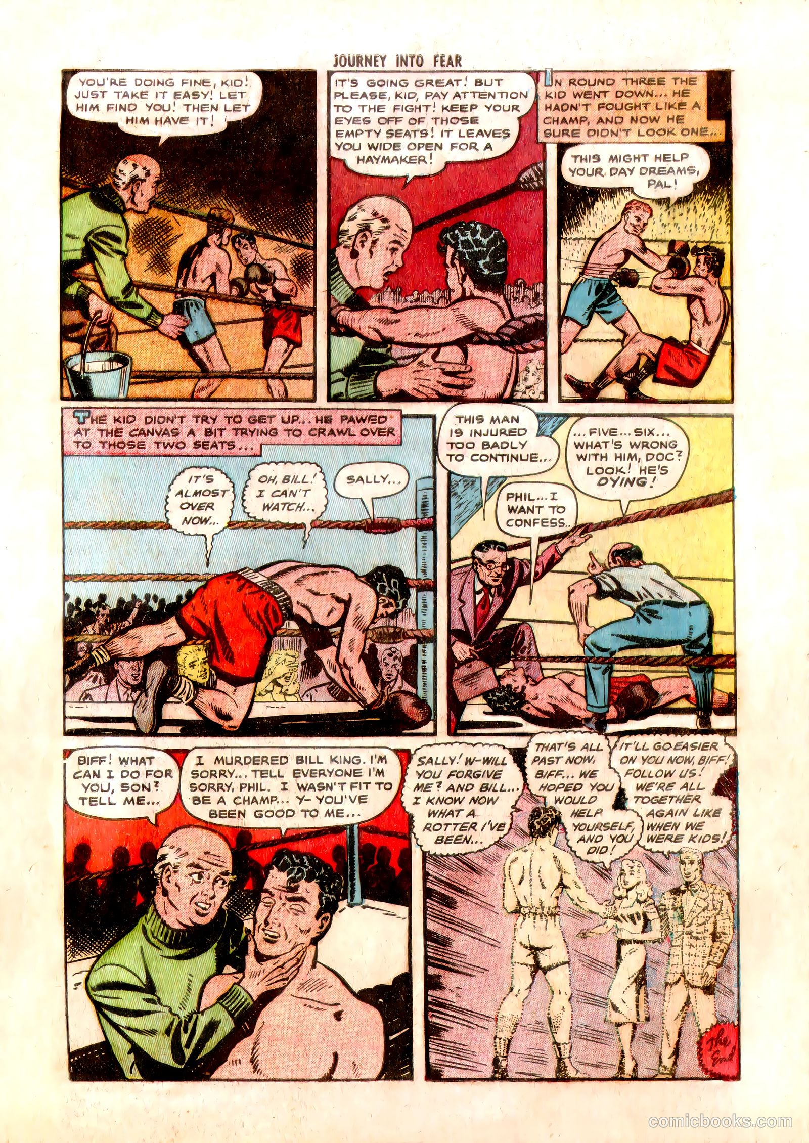 Journey into Fear #2 (1951) — page 33 of 47
