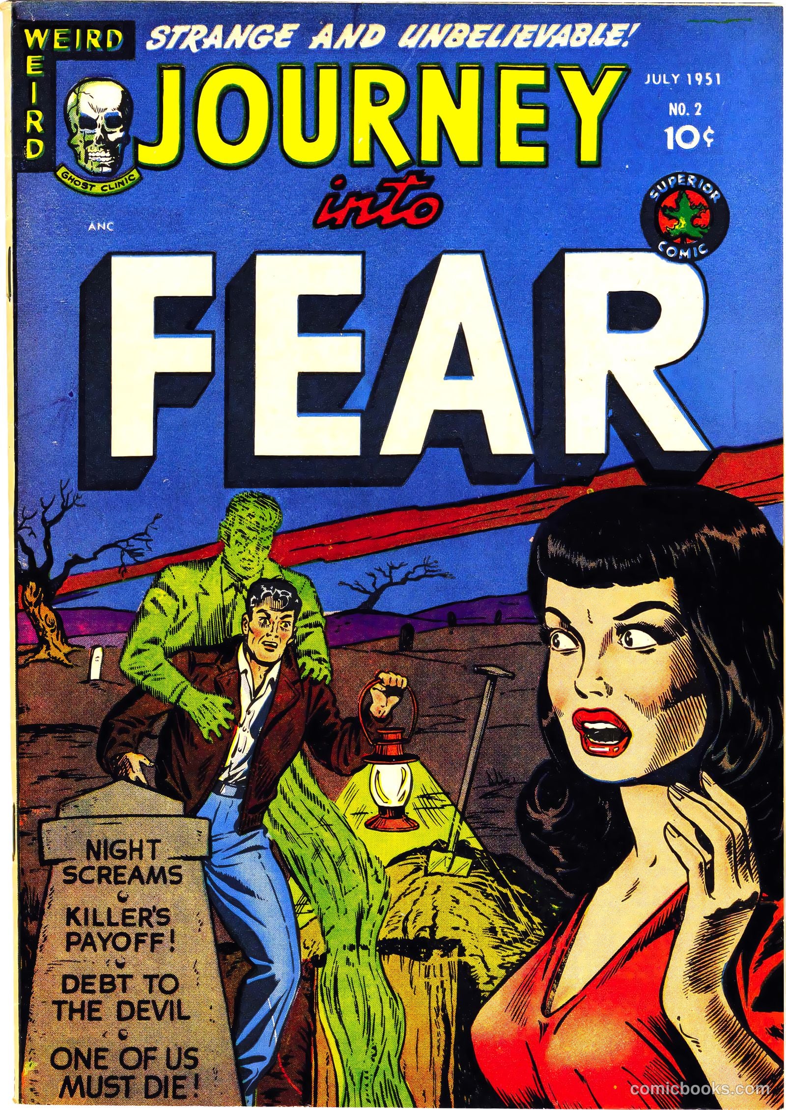 Journey into Fear #2 (1951) — page 38 of 47
