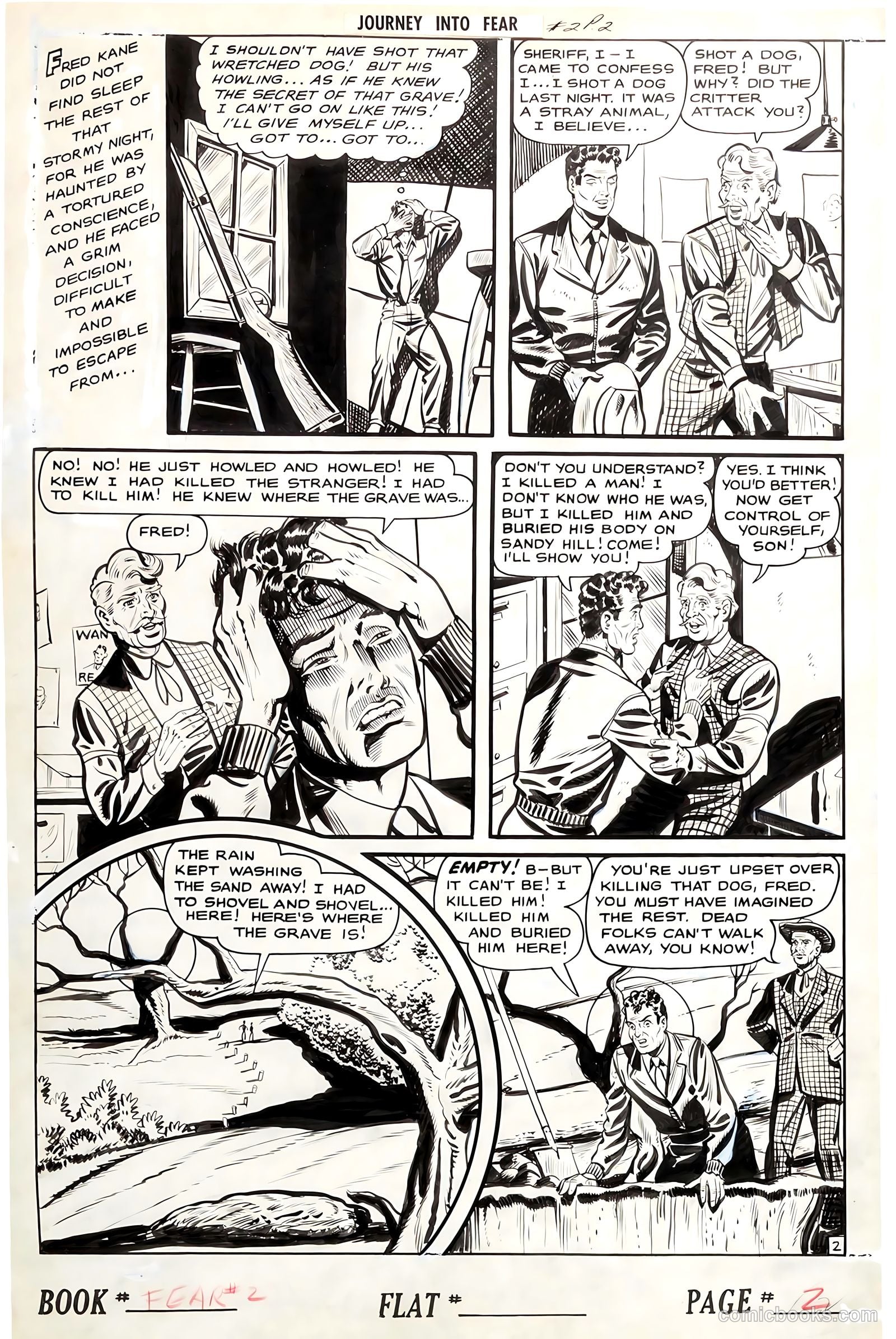 Journey into Fear #2 (1951) — page 40 of 47