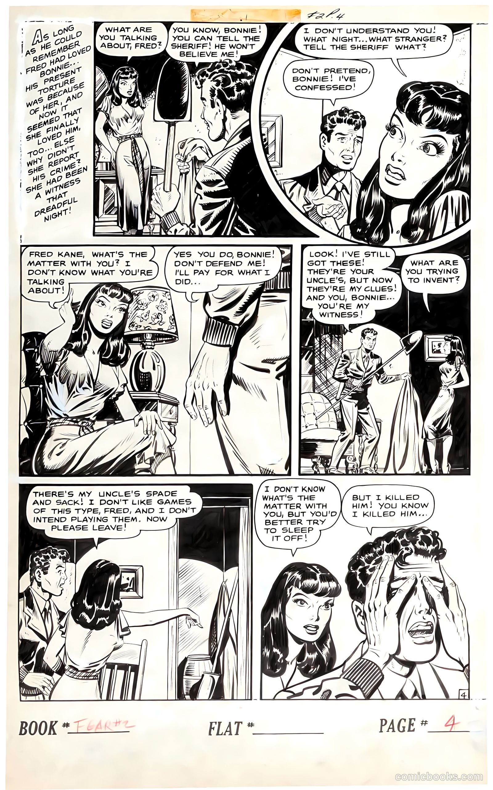 Journey into Fear #2 (1951) — page 42 of 47