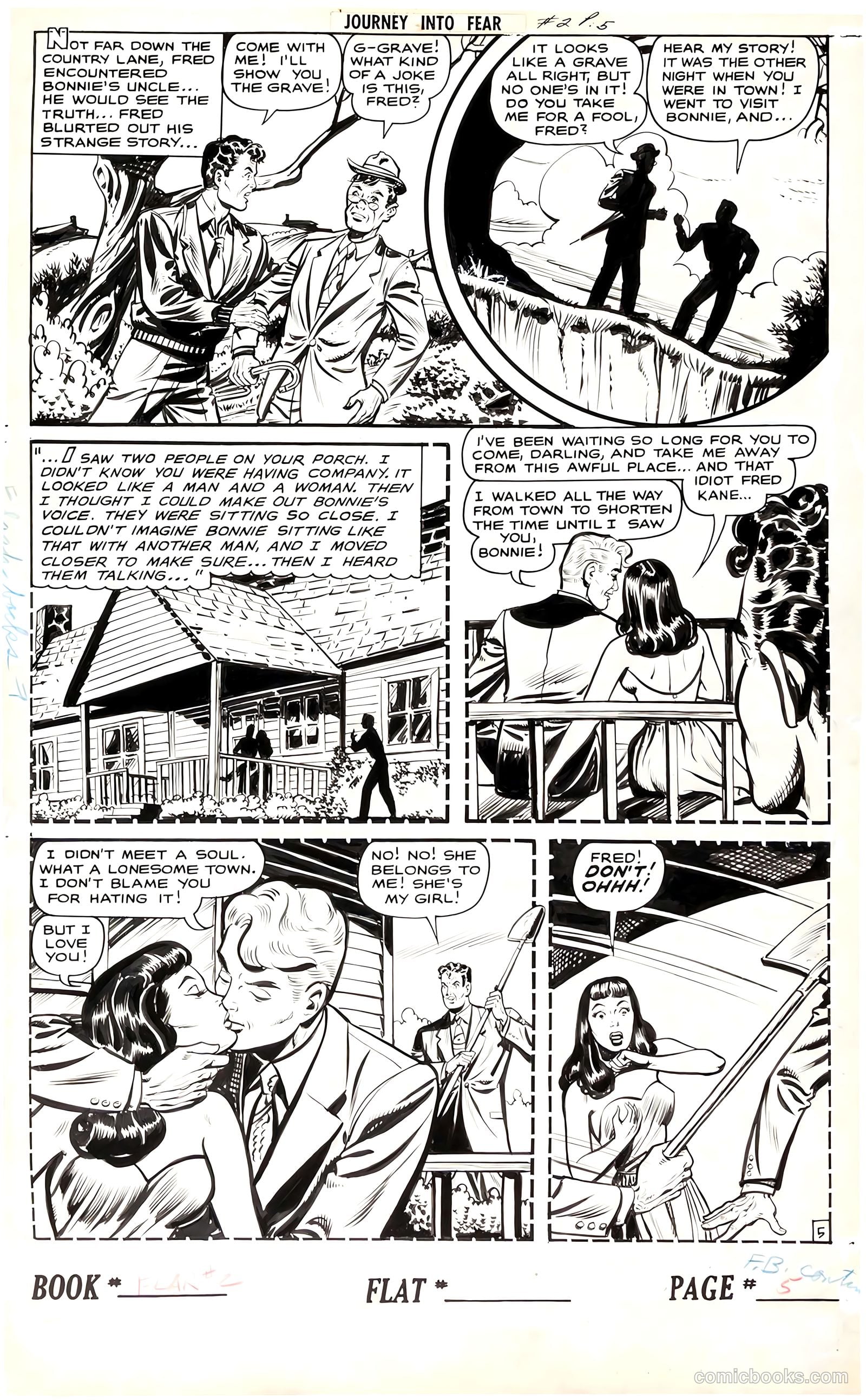 Journey into Fear #2 (1951) — page 43 of 47