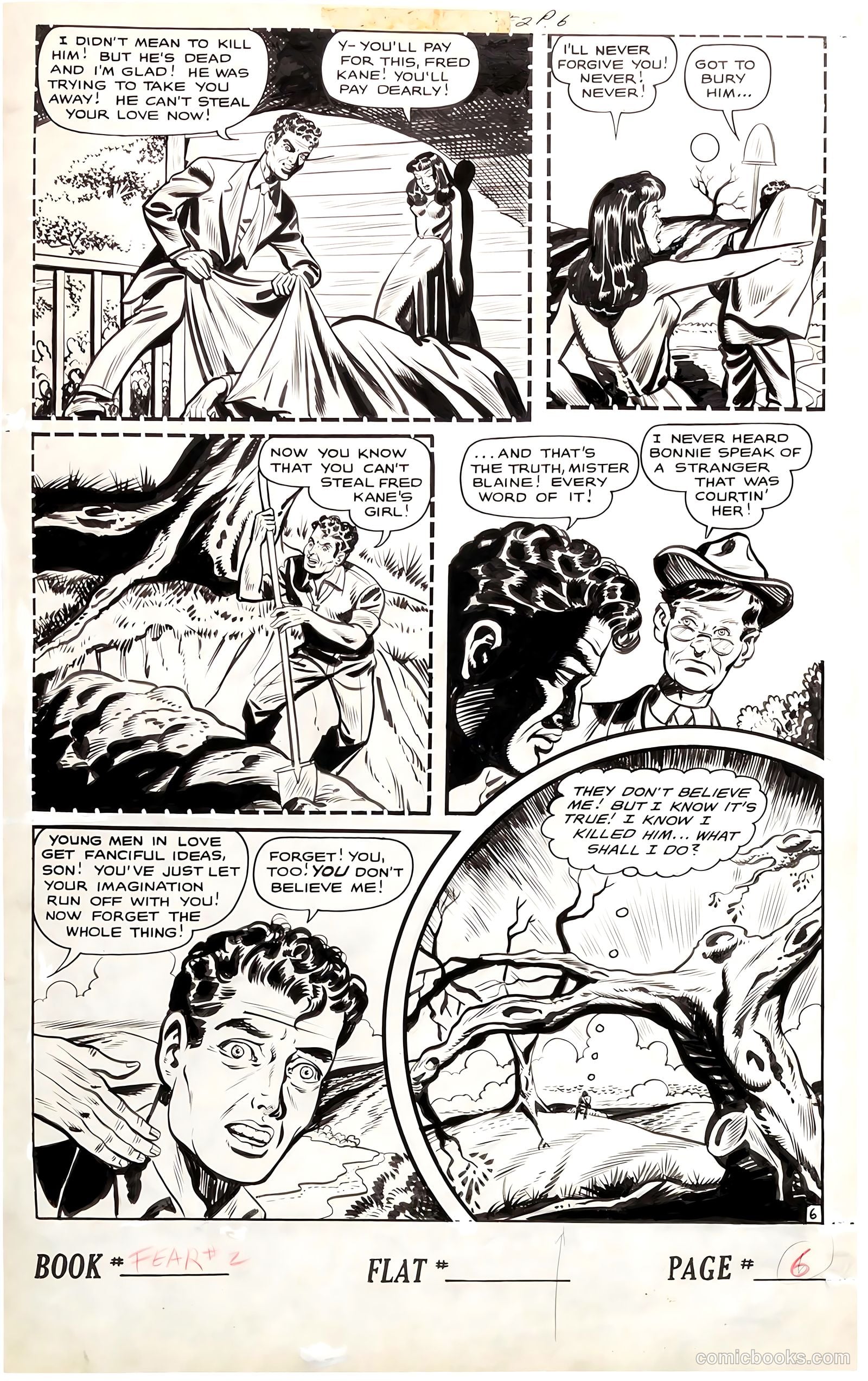 Journey into Fear #2 (1951) — page 44 of 47
