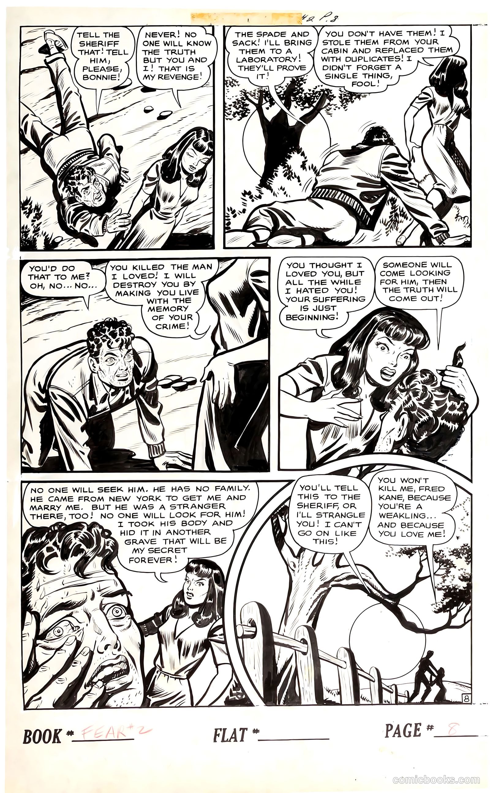 Journey into Fear #2 (1951) — page 46 of 47