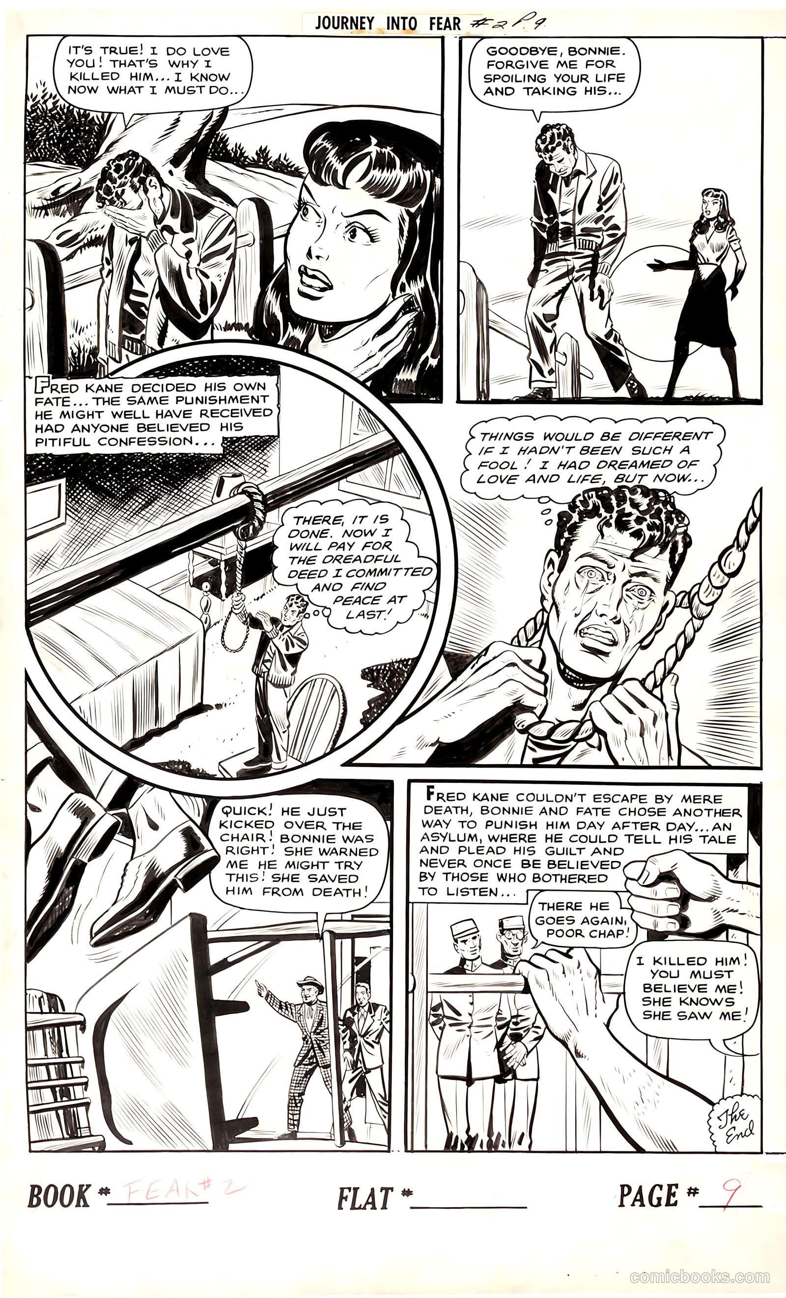 Journey into Fear #2 (1951) — page 47 of 47