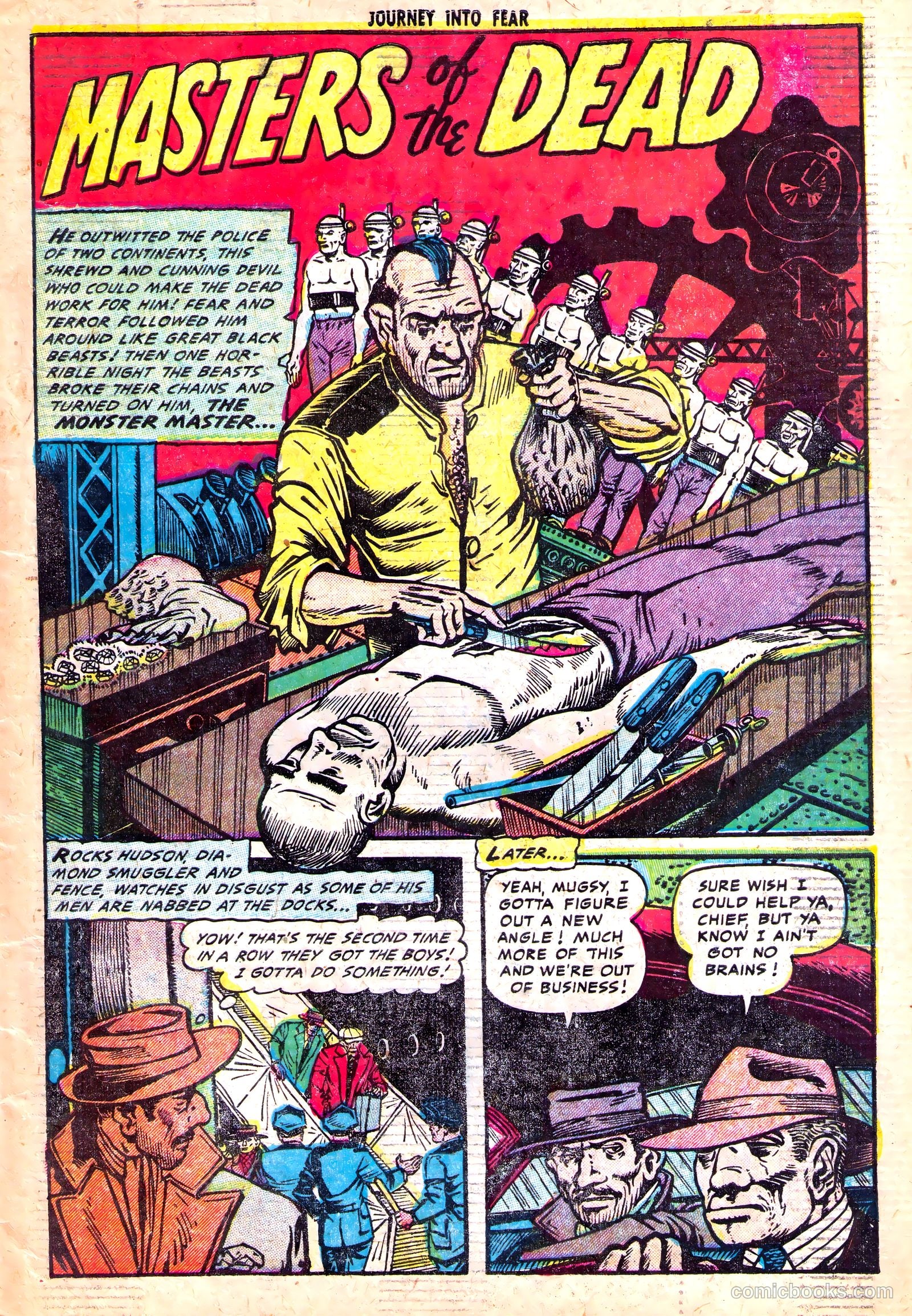 Journey into Fear #20 (1954) — page 3 of 36