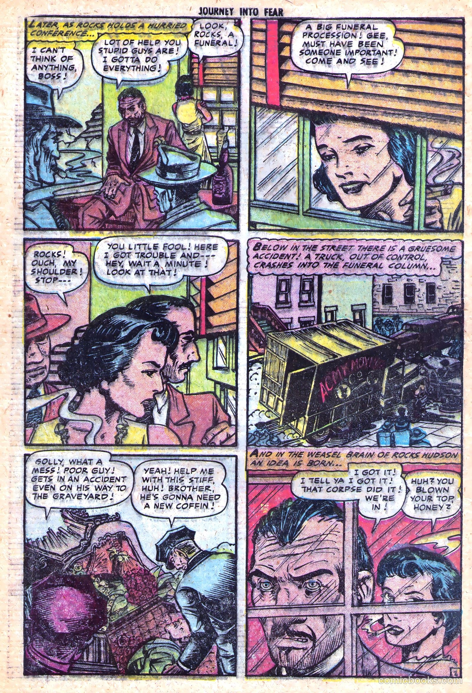 Journey into Fear #20 (1954) — page 4 of 36