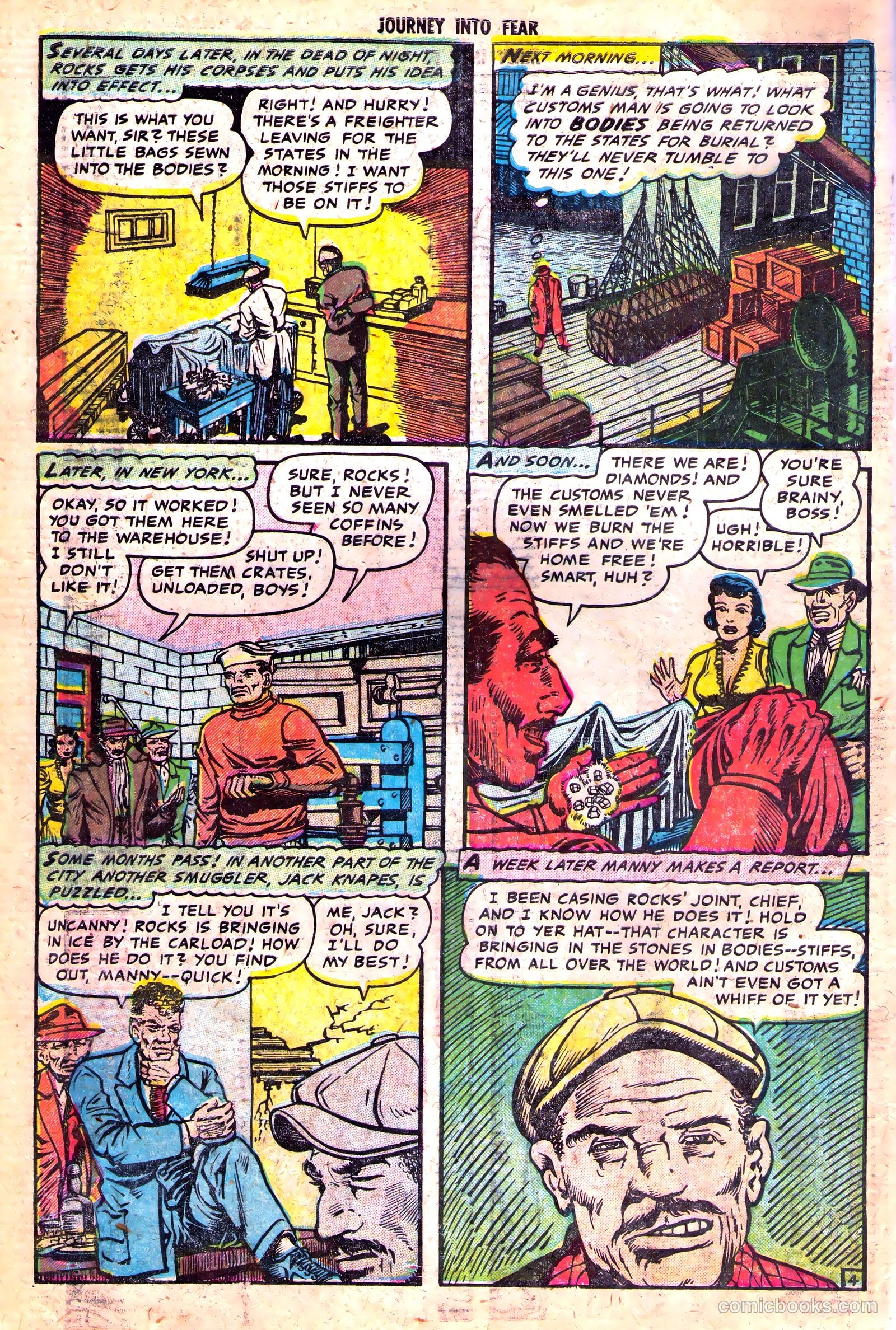 Journey into Fear #20 (1954) — page 6 of 36
