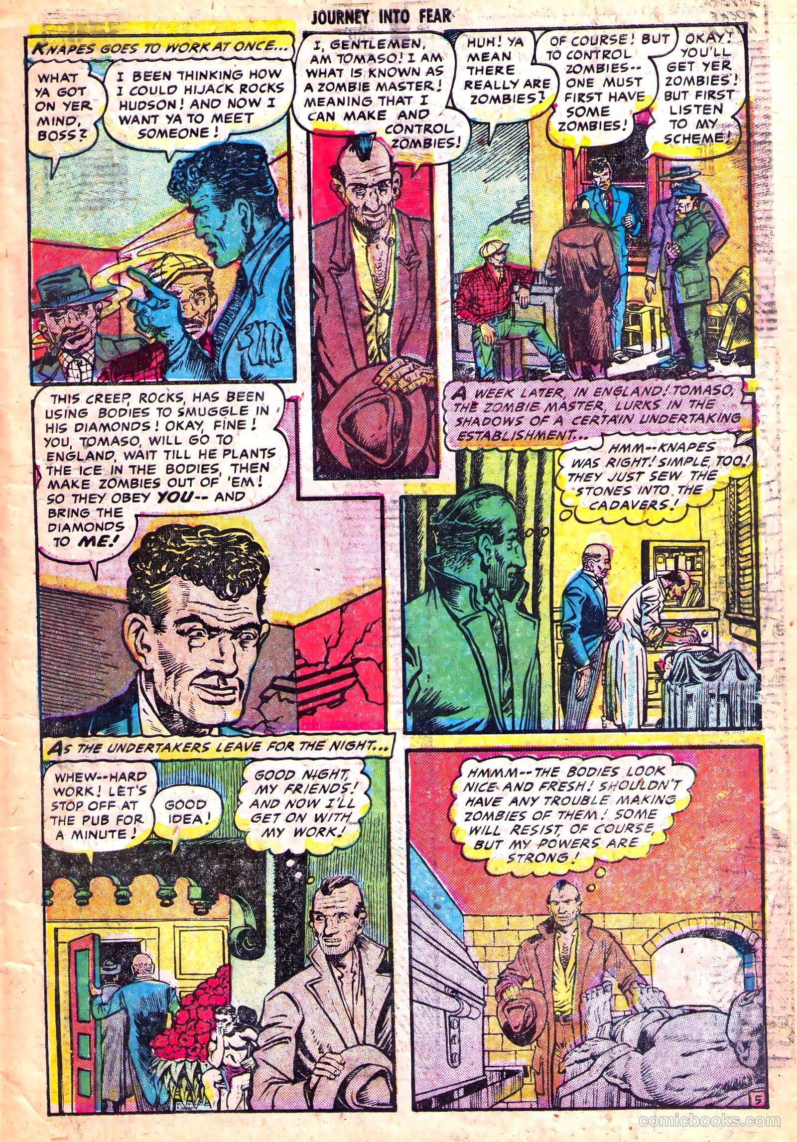 Journey into Fear #20 (1954) — page 7 of 36