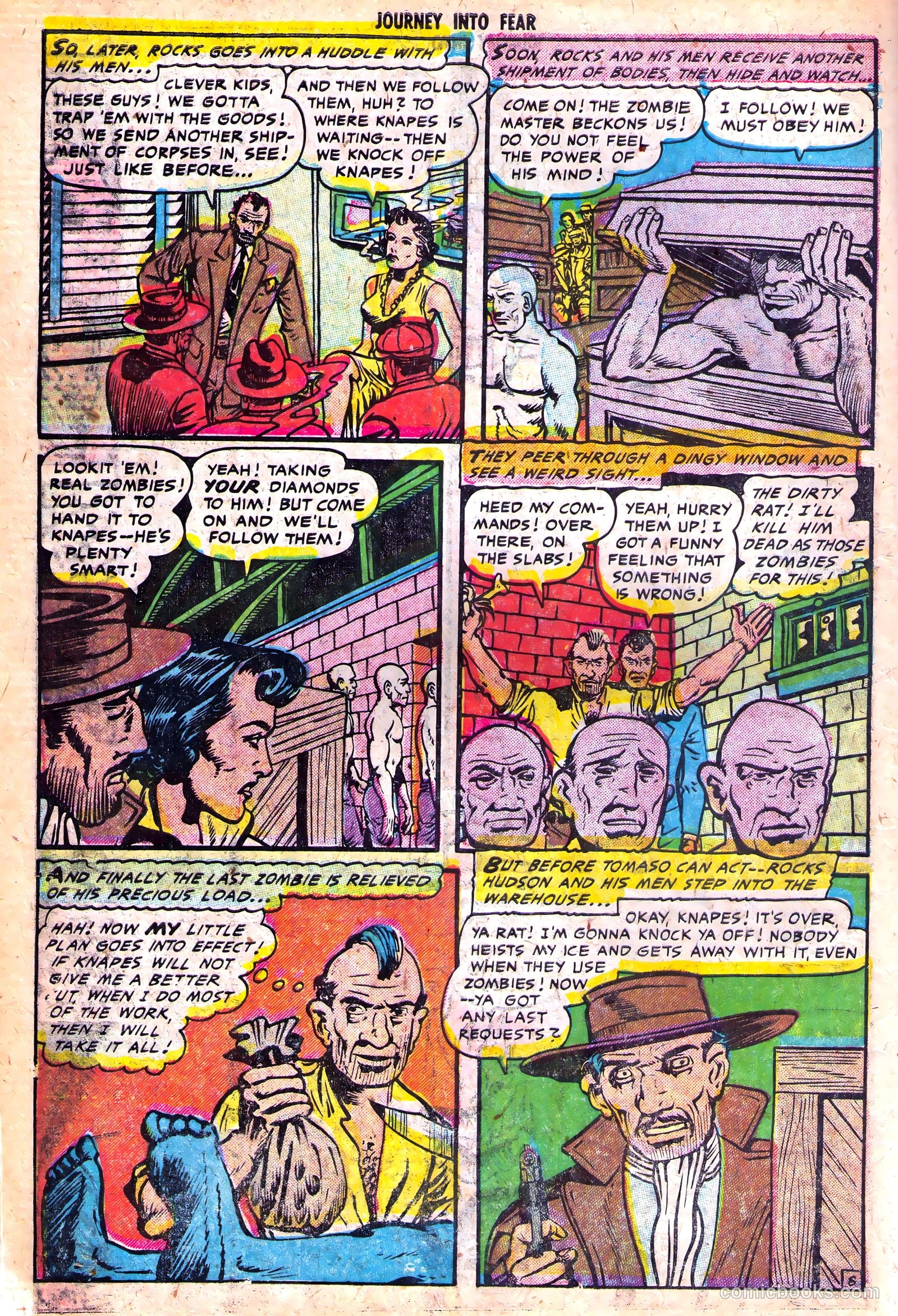 Journey into Fear #20 (1954) — page 10 of 36