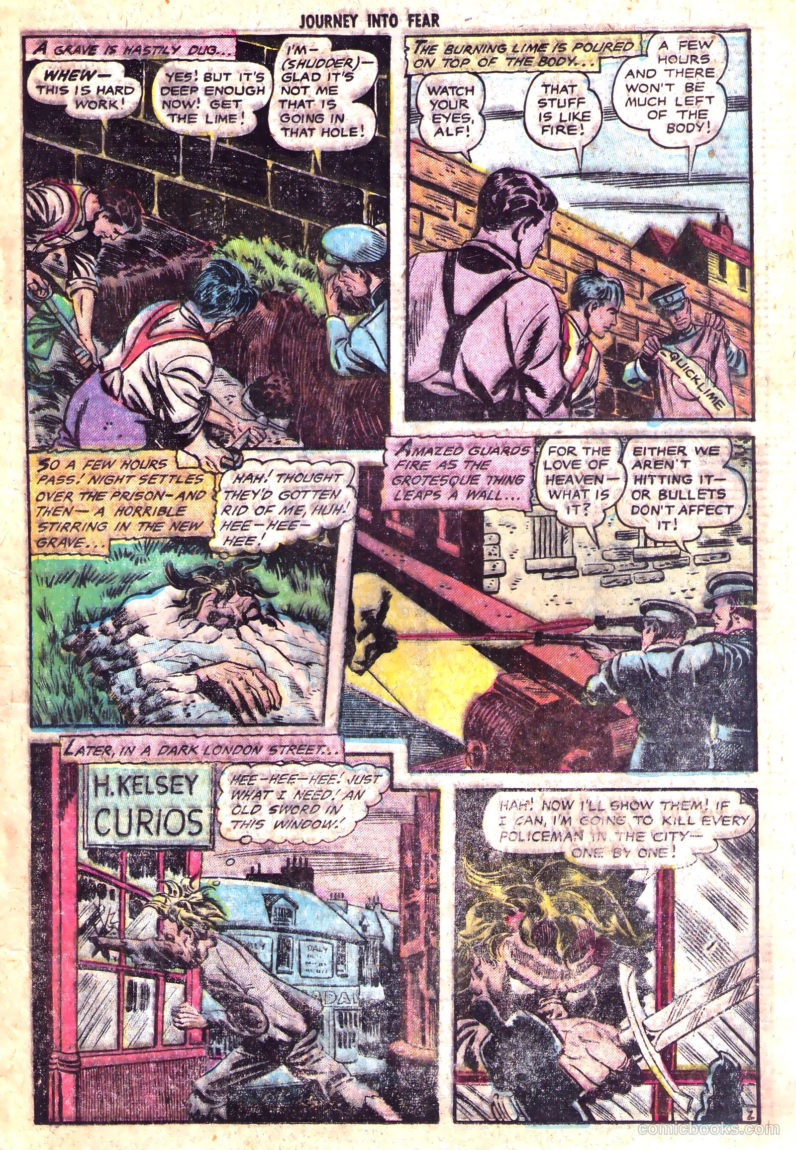 Journey into Fear #20 (1954) — page 13 of 36
