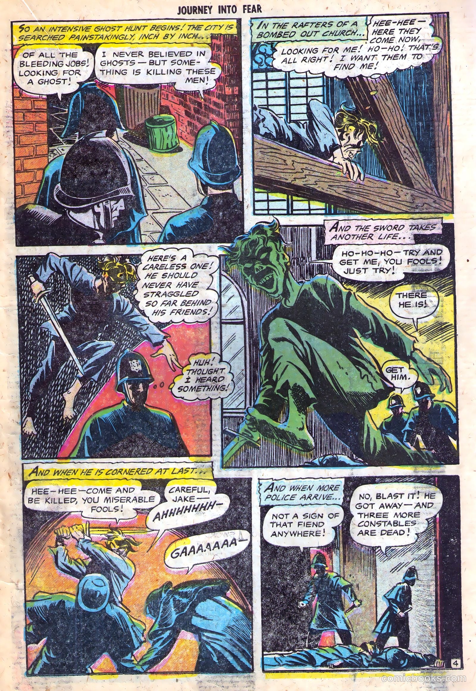Journey into Fear #20 (1954) — page 15 of 36