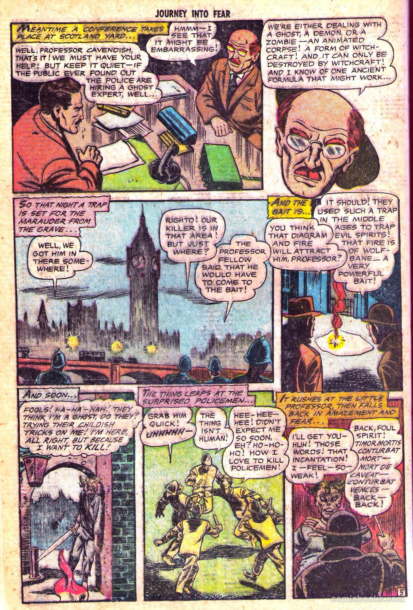 Journey into Fear #20 (1954) — page 16 of 36