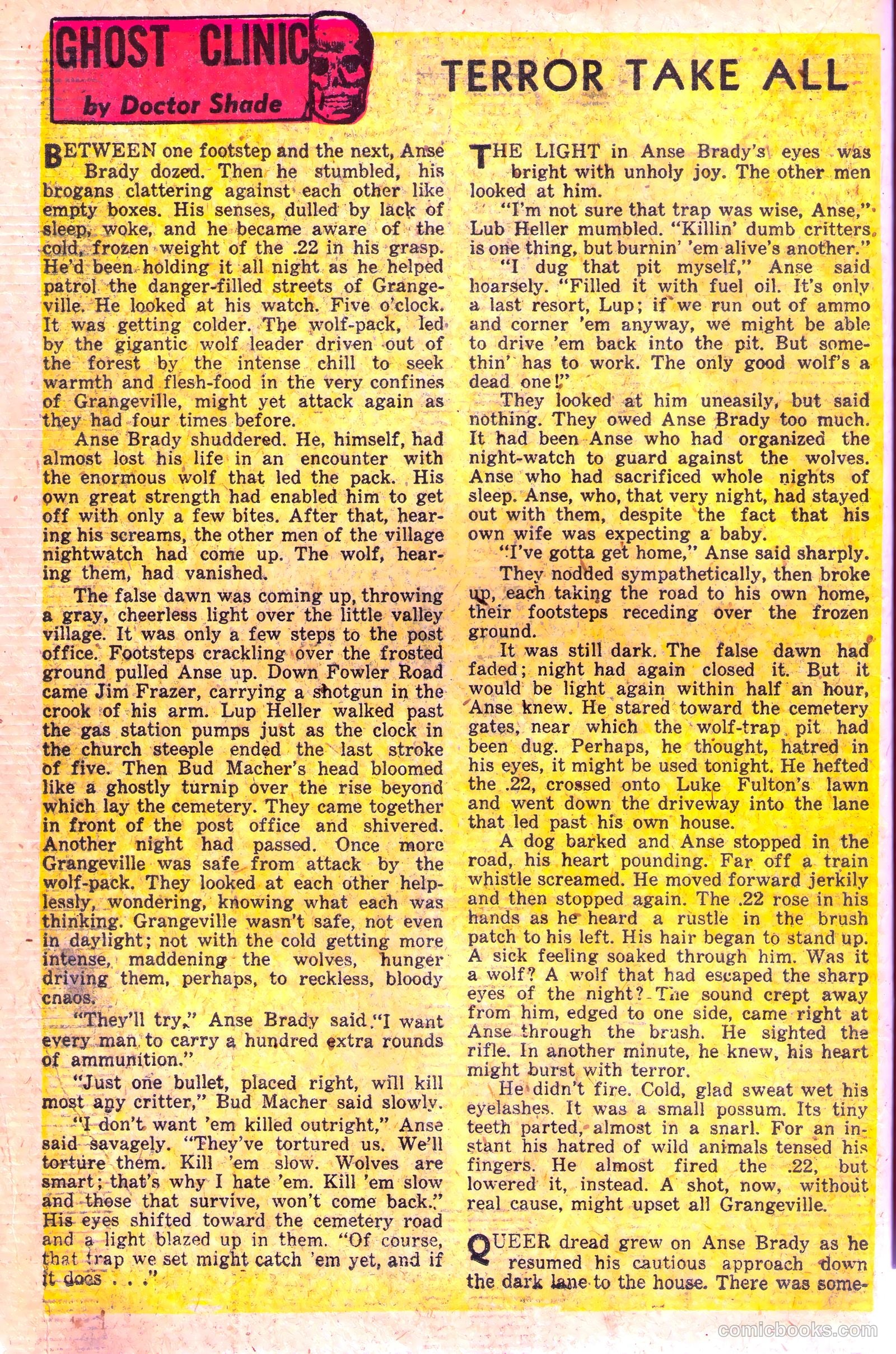 Journey into Fear #20 (1954) — page 18 of 36