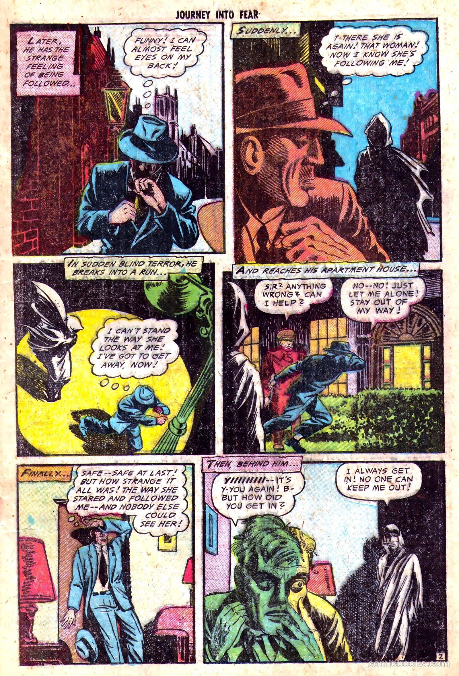 Journey into Fear #20 (1954) — page 21 of 36