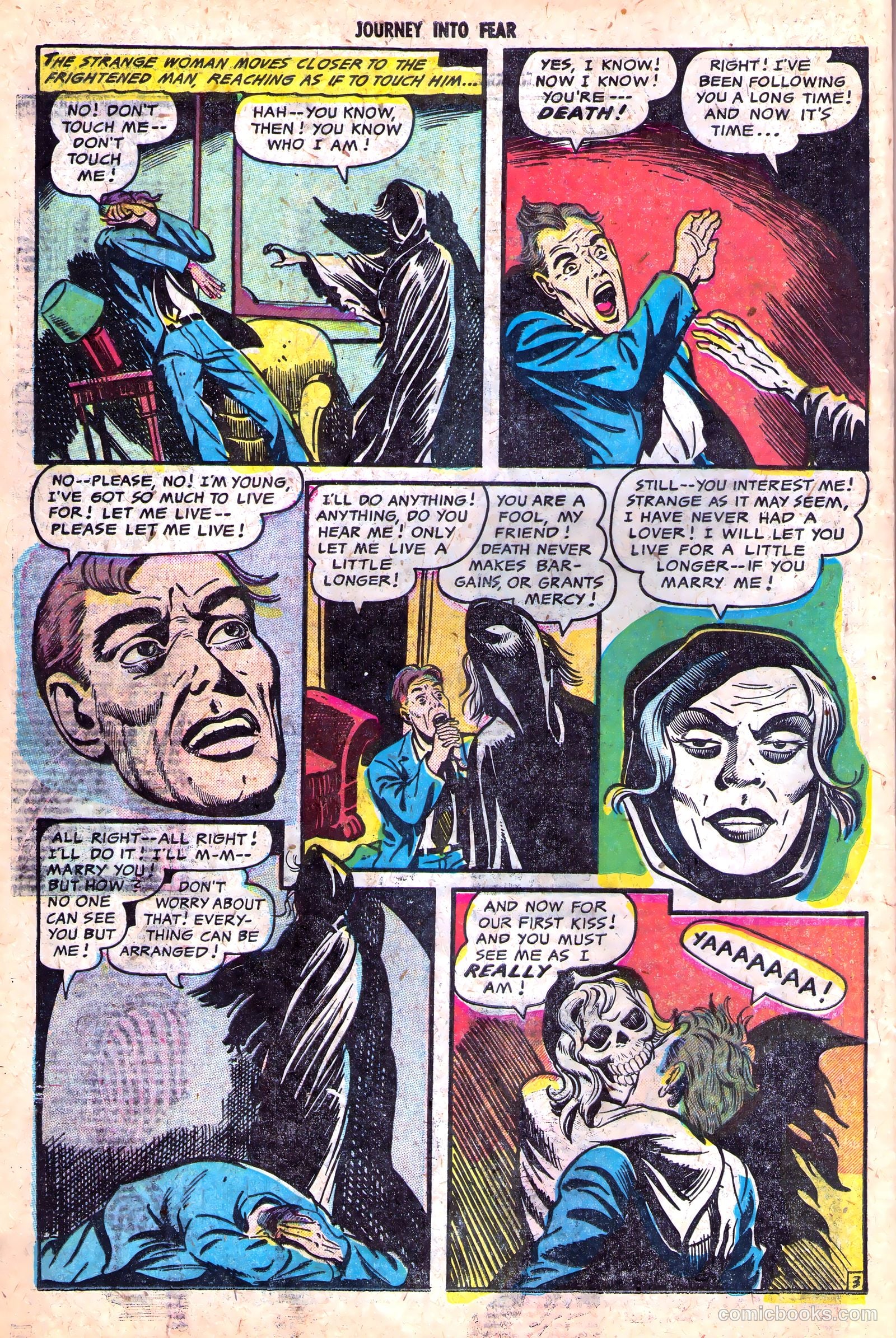 Journey into Fear #20 (1954) — page 22 of 36